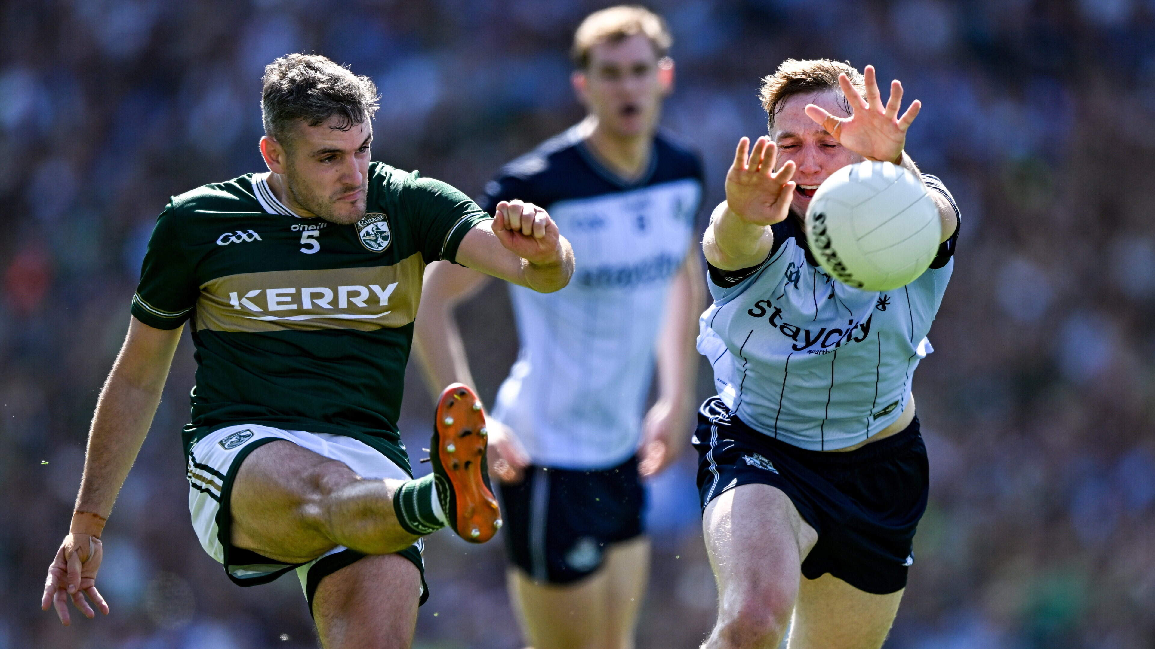 ‘It’s just Kerry and Dublin, isn’t it? The game takes on a life of its own and gets a bit frantic’ - Graham O'Sullivan stays cool in the chaos