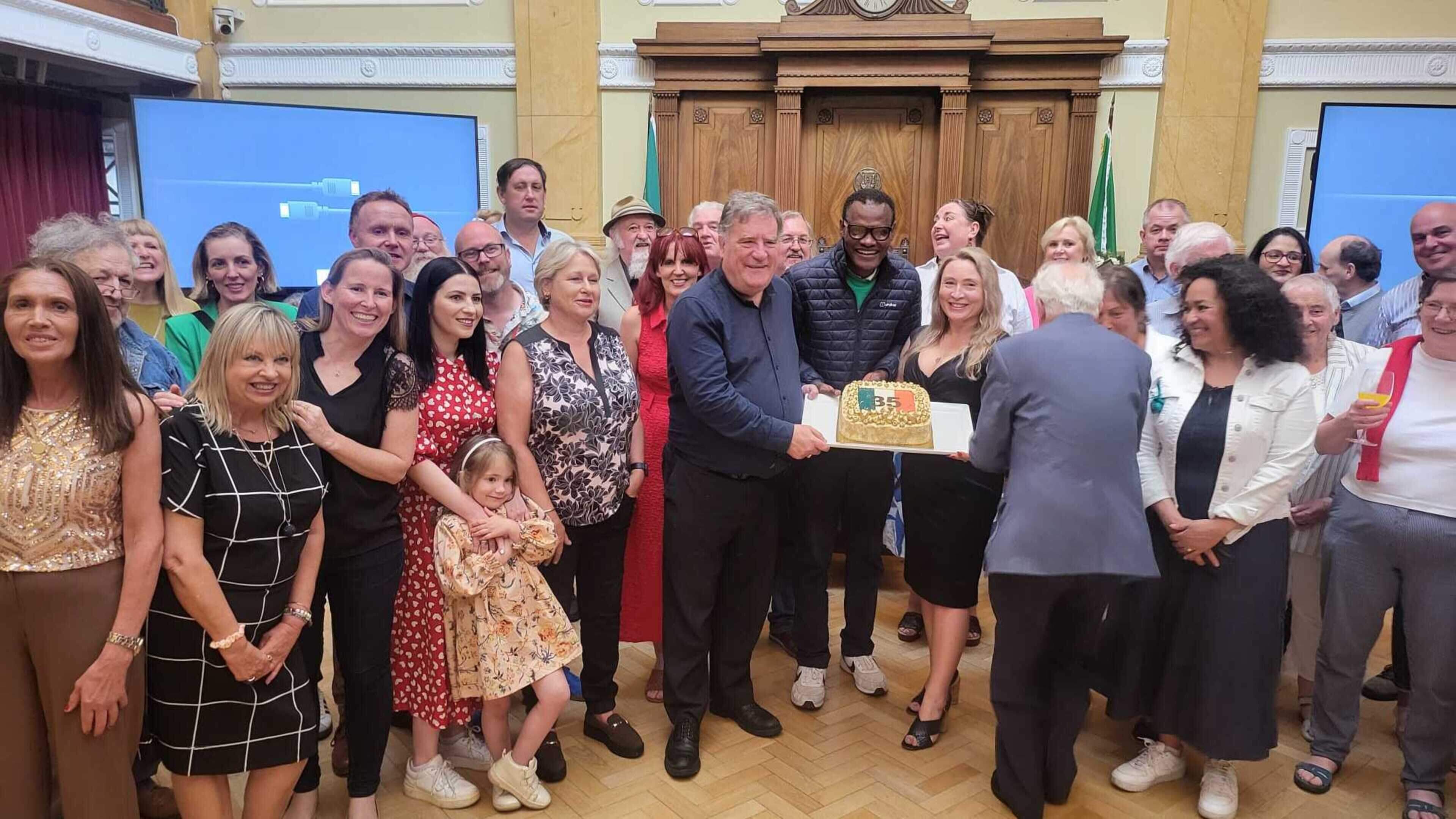 Celebration at City Hall to mark 35 years since Dan Boyle’s first election to Cork City Council