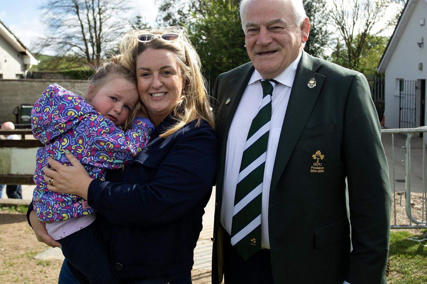 IRFU president Declan Madden visits Wexford to turn sod on New Ross RFC ...