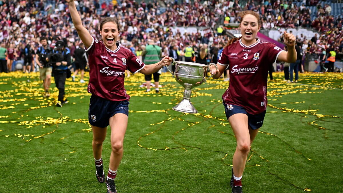 ‘I don’t know if it was cocky, but I said in year three we would win the All-Ireland’  - Galway revel in long-awaited win