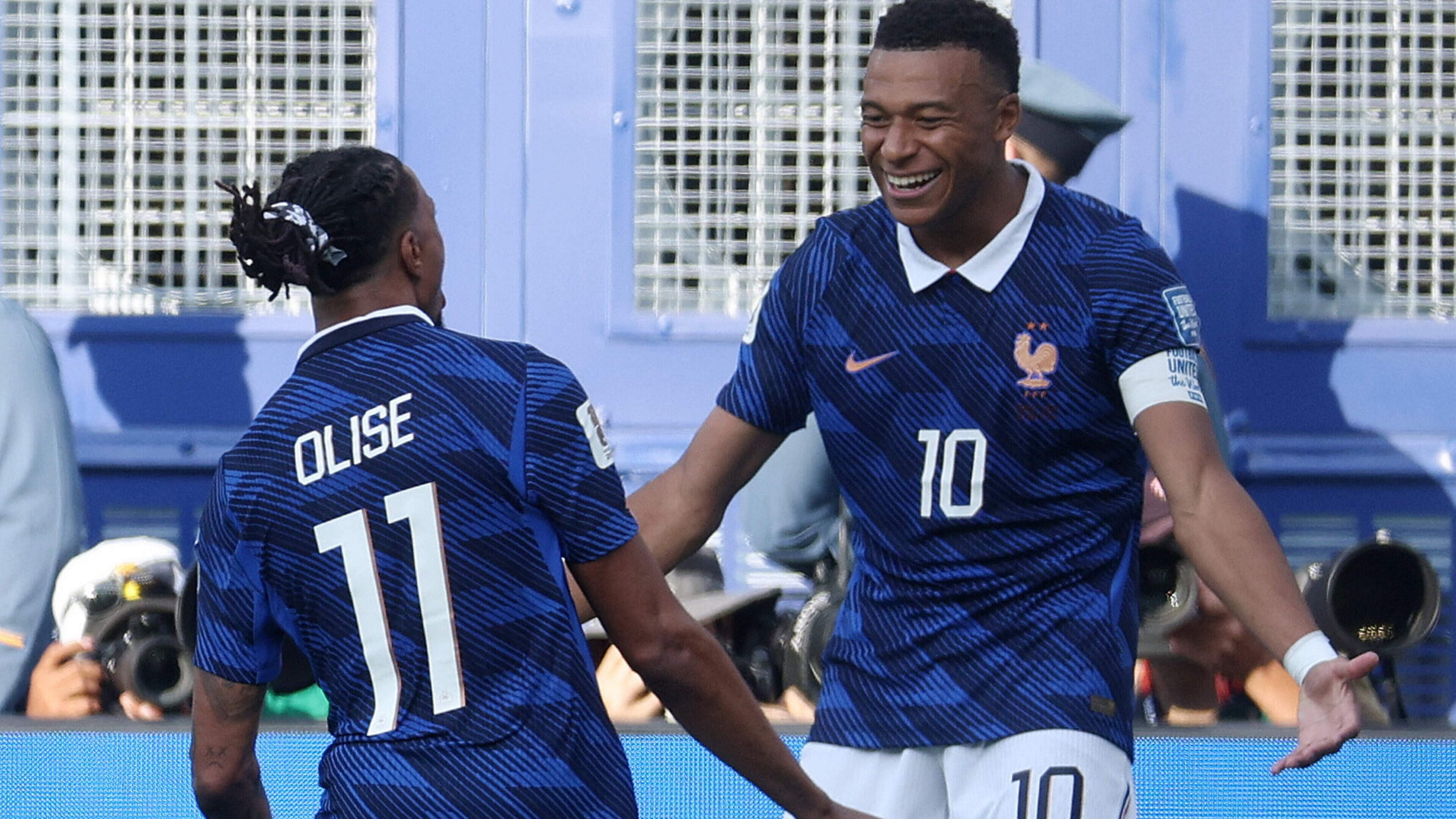 Kylian Mbappe on the double as magical France produce masterclass to cruise past Sweden   