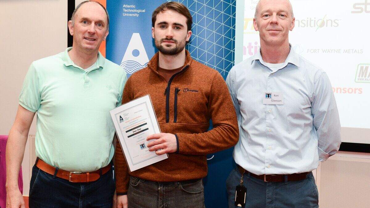 Mayo man honoured by ATU Galway for winning prestigious engineering ...