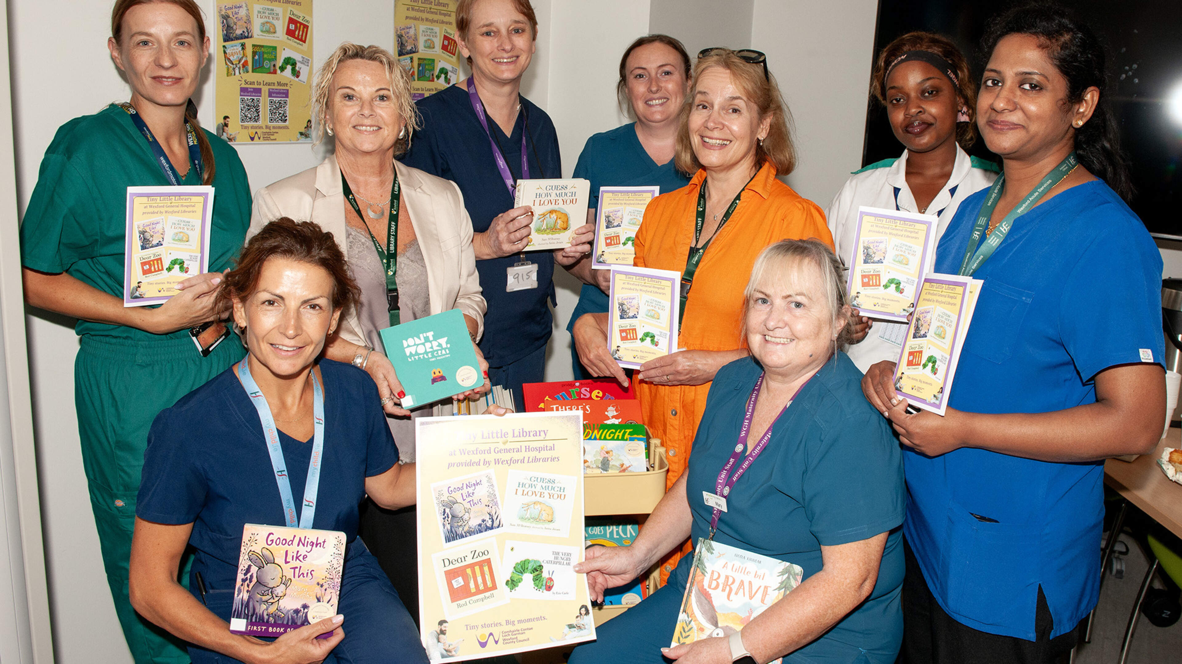 ‘Every interaction matters for babies in neonatal care’ - Tiny Little Library launched in Wexford General Hospital