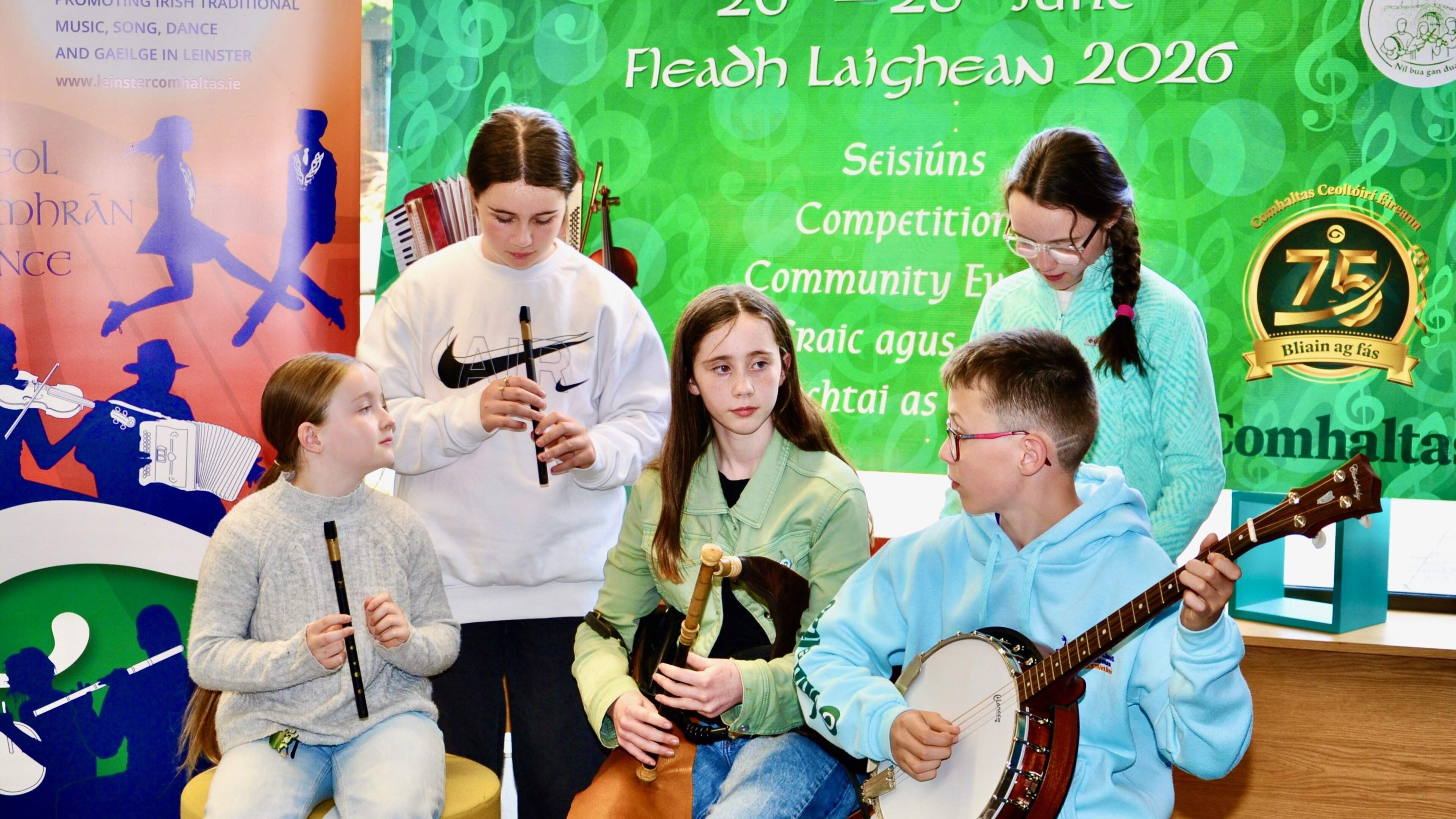 Leinster Fleadh returns to Portlaoise with thousan