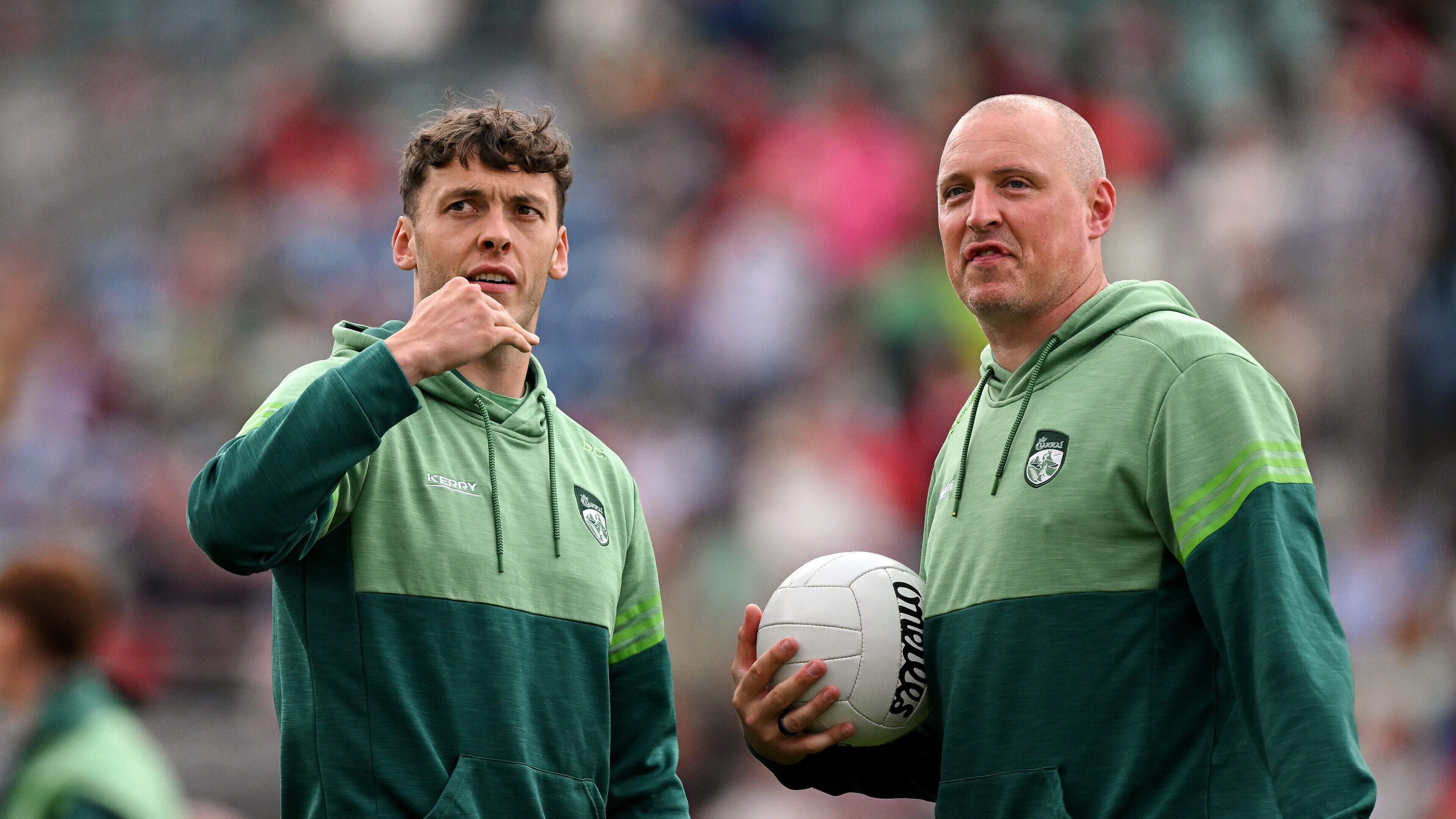 Kieran Donaghy giving Kerry the ‘Star’ factor on the sidelines