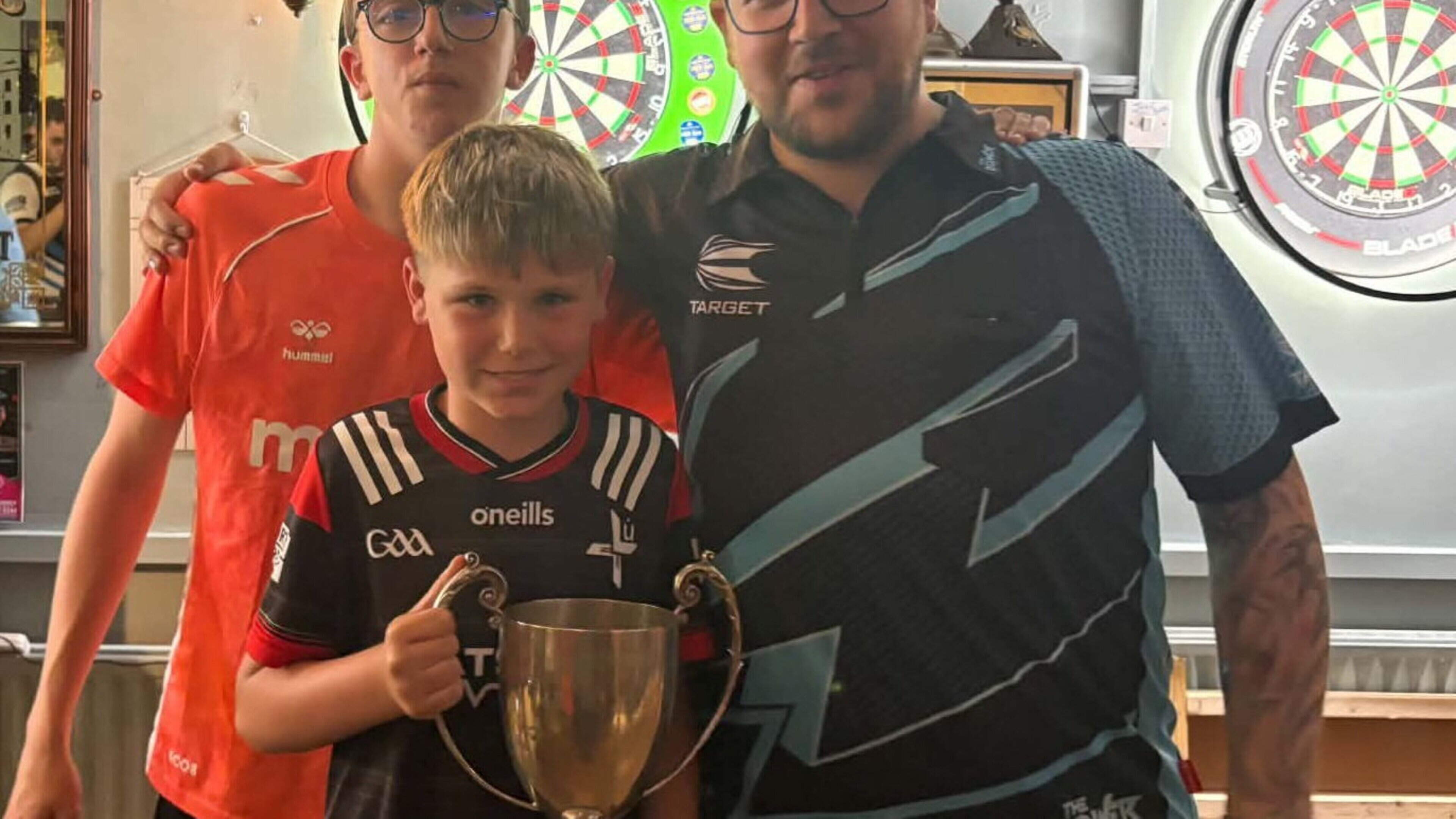 Conor McArdle makes it back-to-back Mickey Martin Cup titles in Dundalk Northend Bar Summer Series of Darts