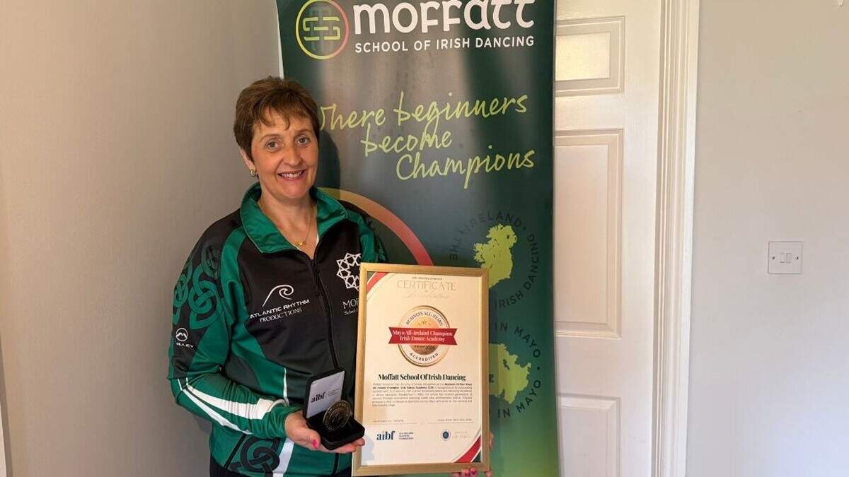 Mayo's Moffatt School of Irish Dancing receives accreditation from All-Ireland Business Federation