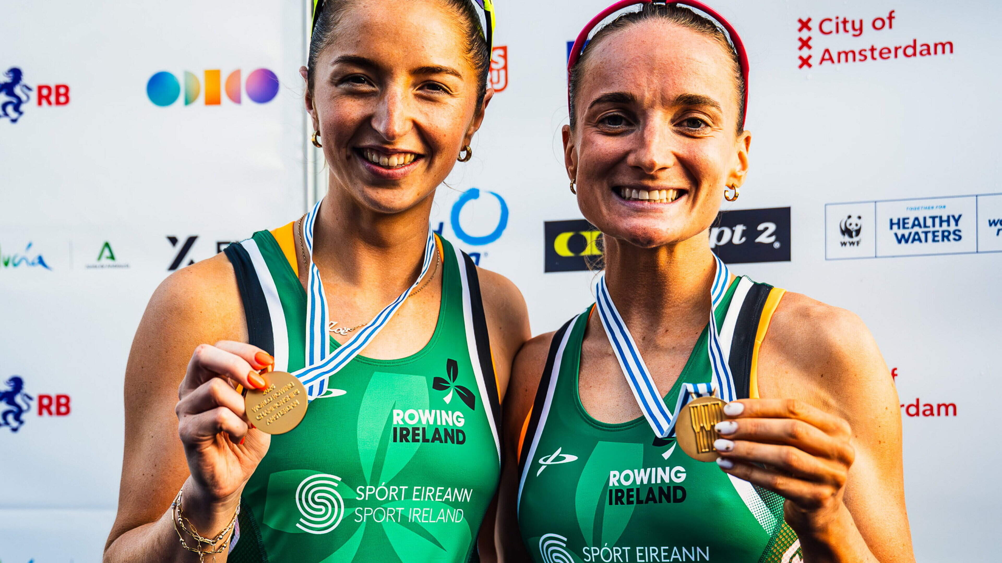 ‘The dogs were out!’ — Mags Cremen and Zoe Hyde take gold for Ireland at World Rowing Championships in Amsterdam