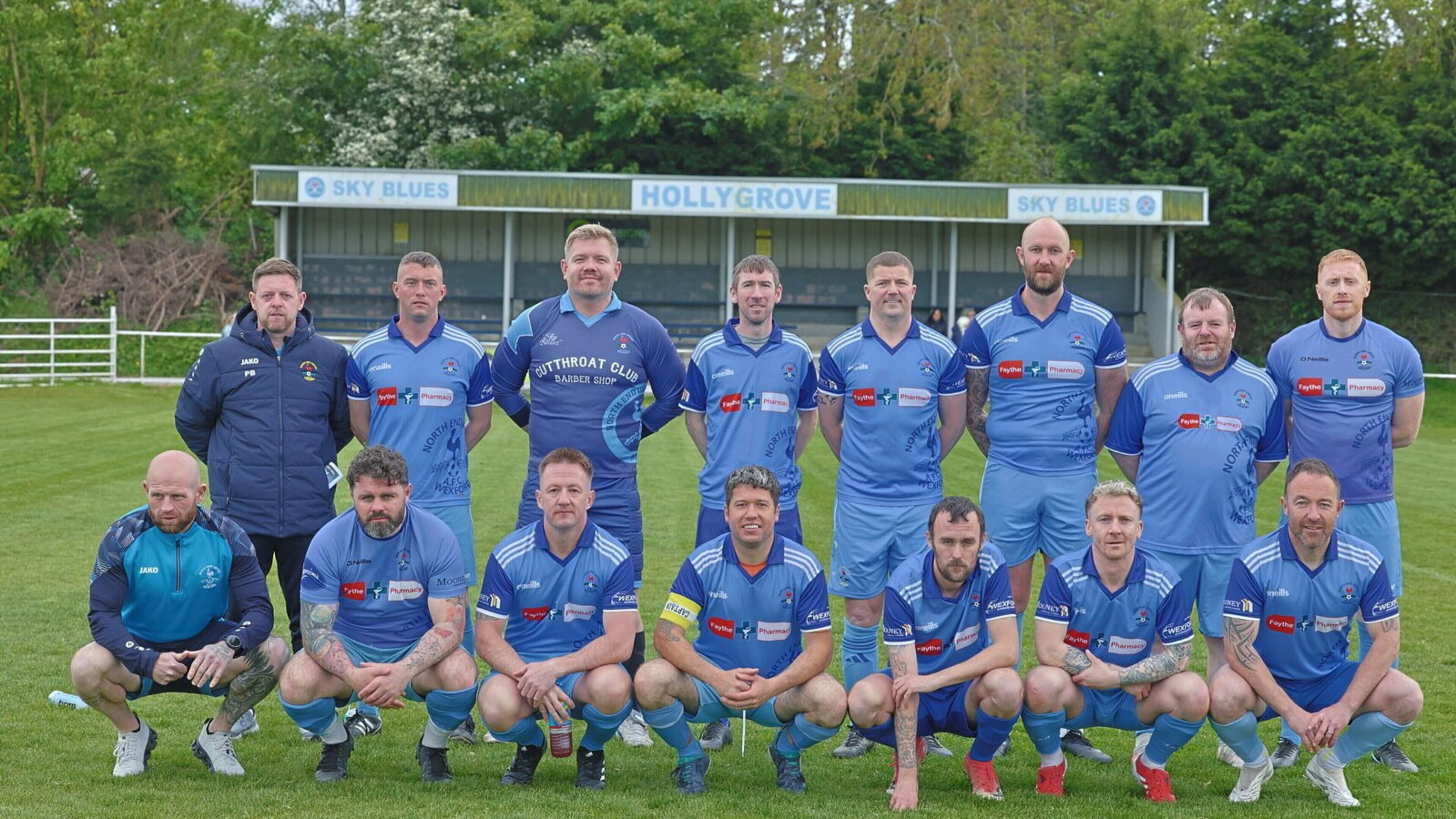 Goals galore as home teams hold sway in the Wexford Over-35 Football League