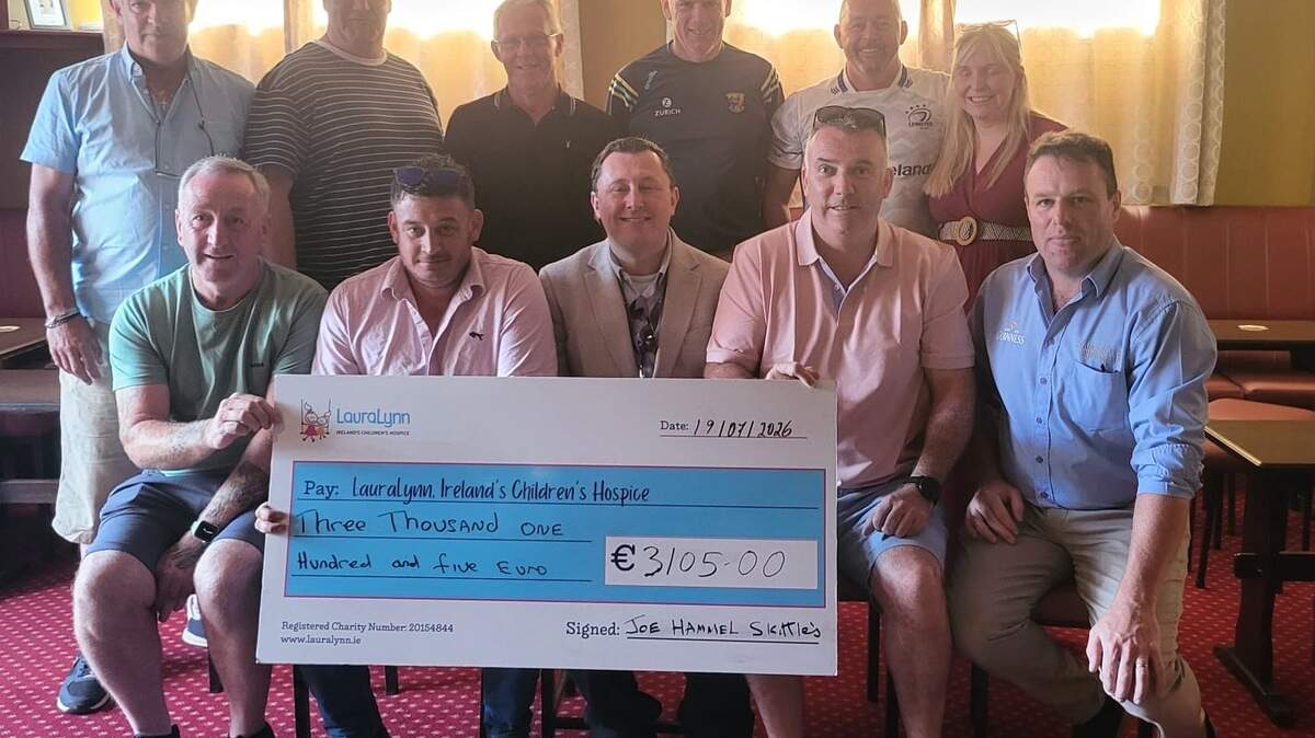 Traditional Skittles tournament in Wexford village raises over €3,100 for children's hospice
