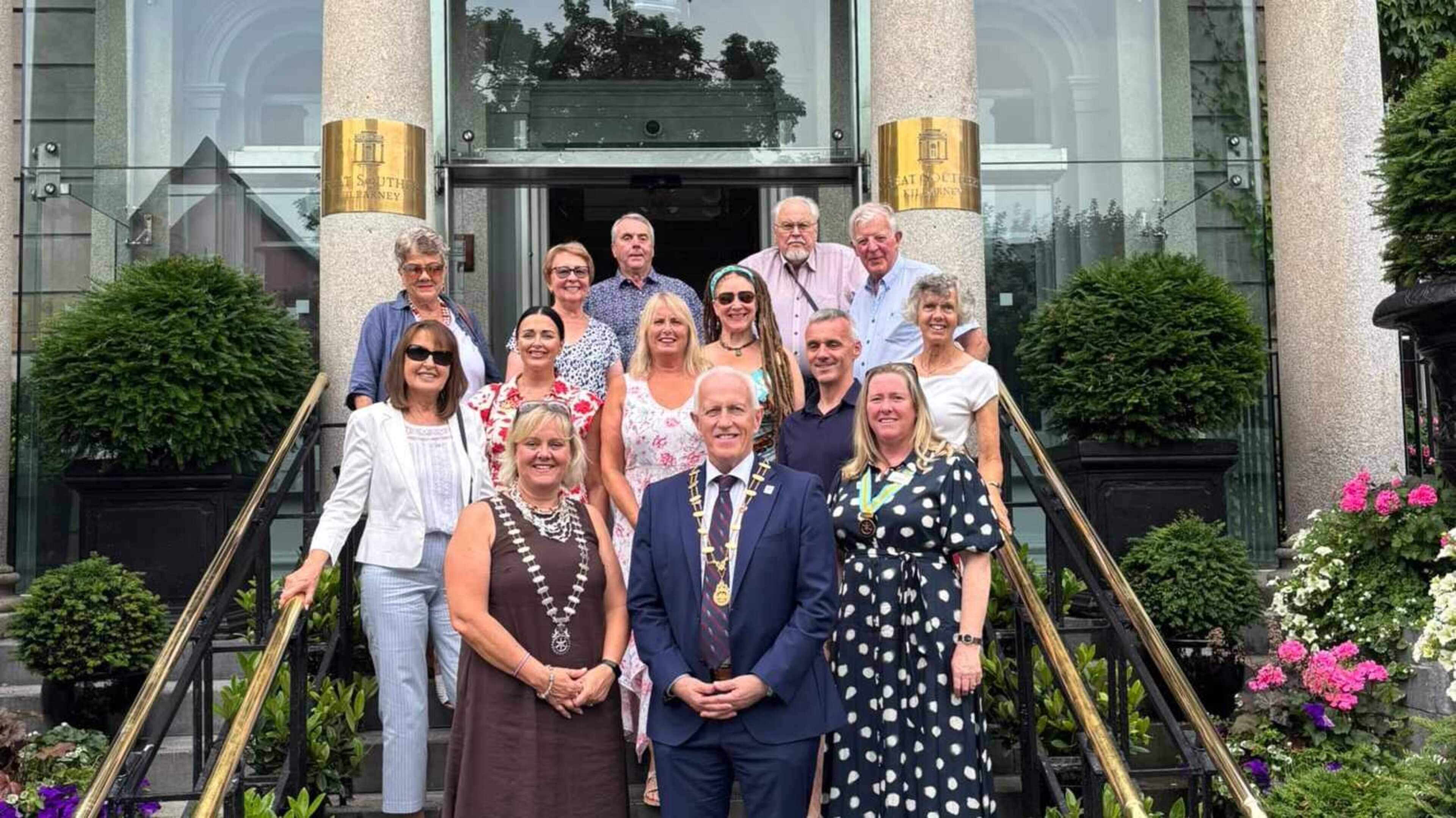 Killarney Rotary Club welcomes district governor on official visit