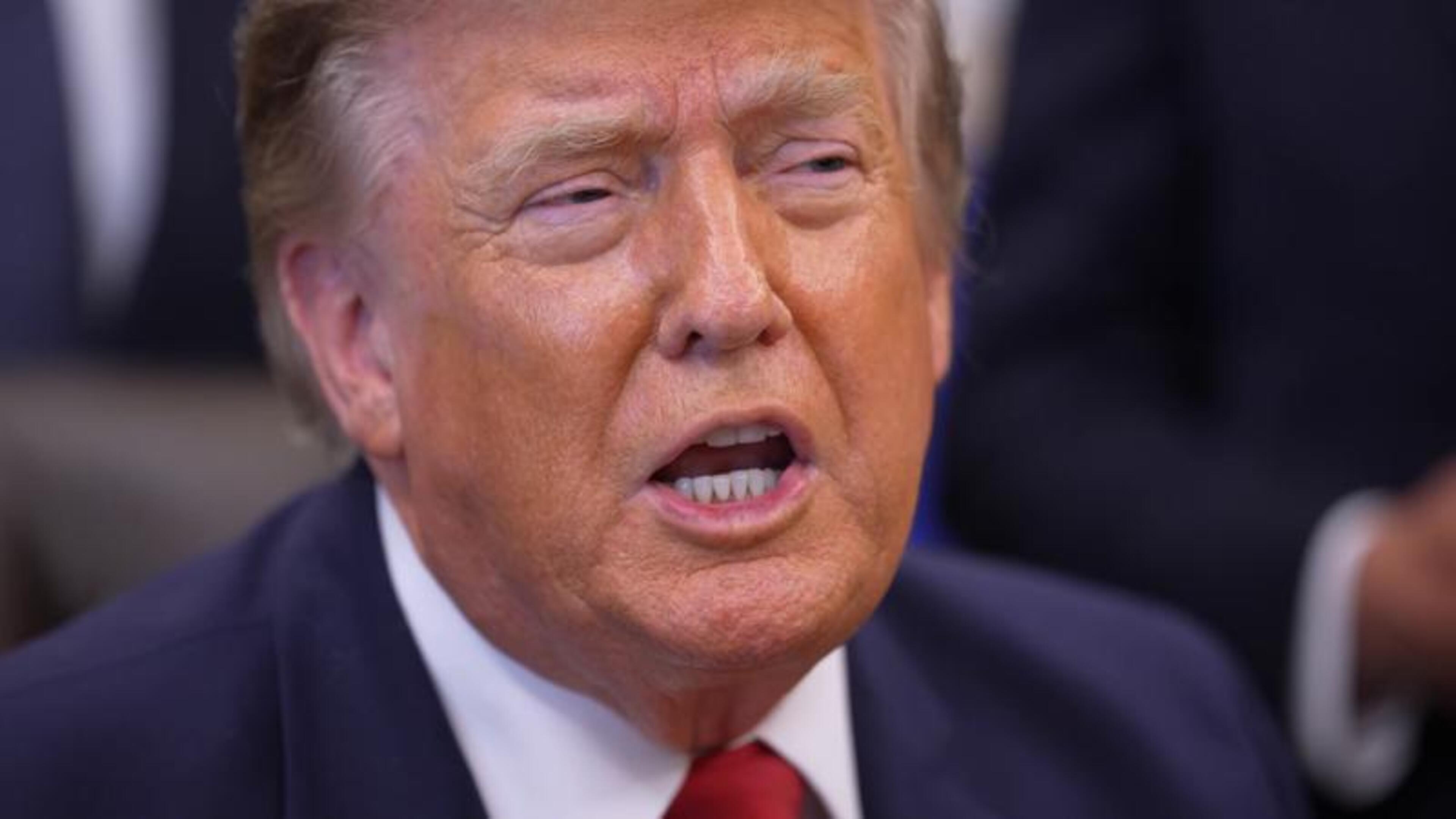 Trump climbs down from threat to impose 20pc toll on Strait of Hormuz shipping