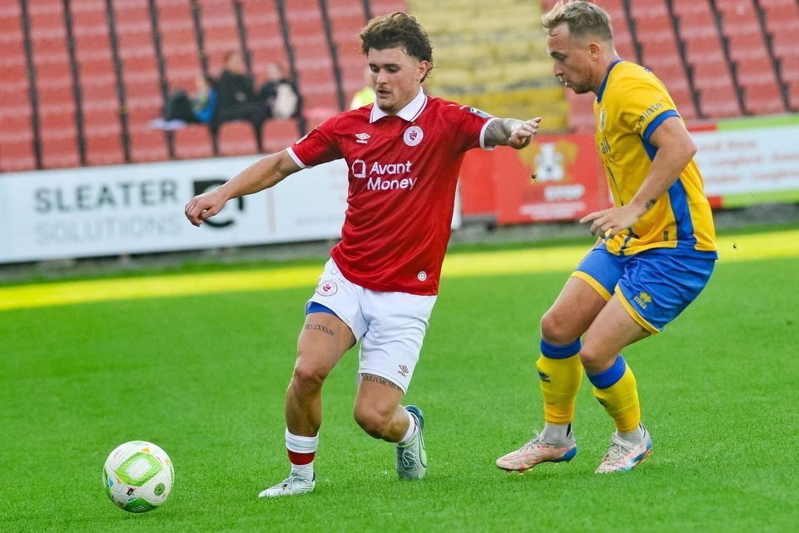 Former Roma and Inter Milan midfielder Kevin Zefi training with Sligo ...