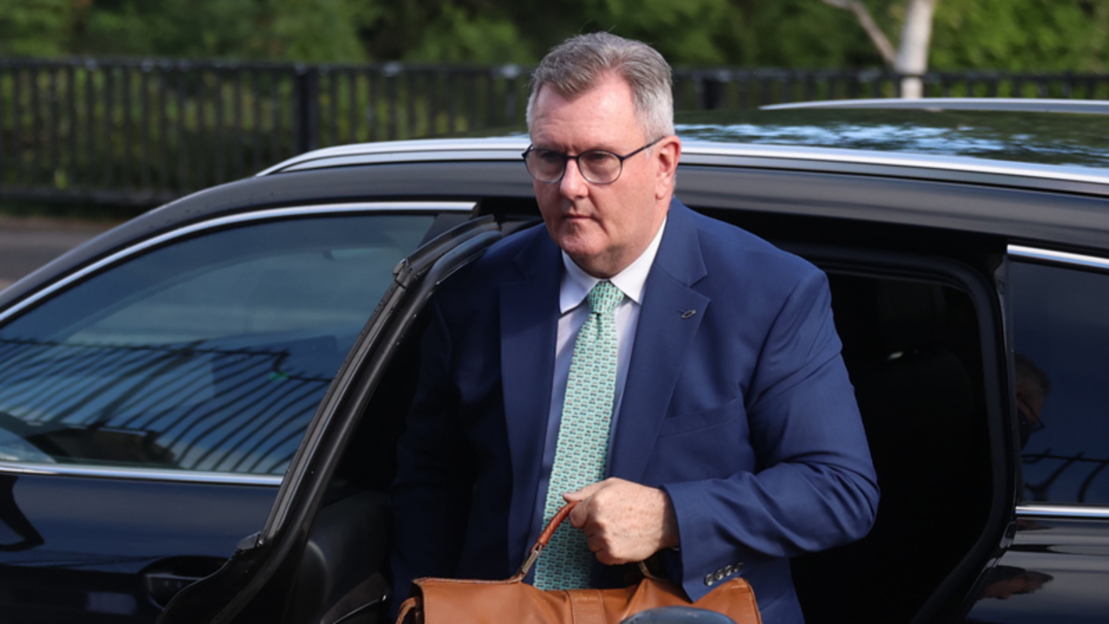 Jeffrey Donaldson accused of telling ‘sinful and deceitful lies’ as cross-examination ends