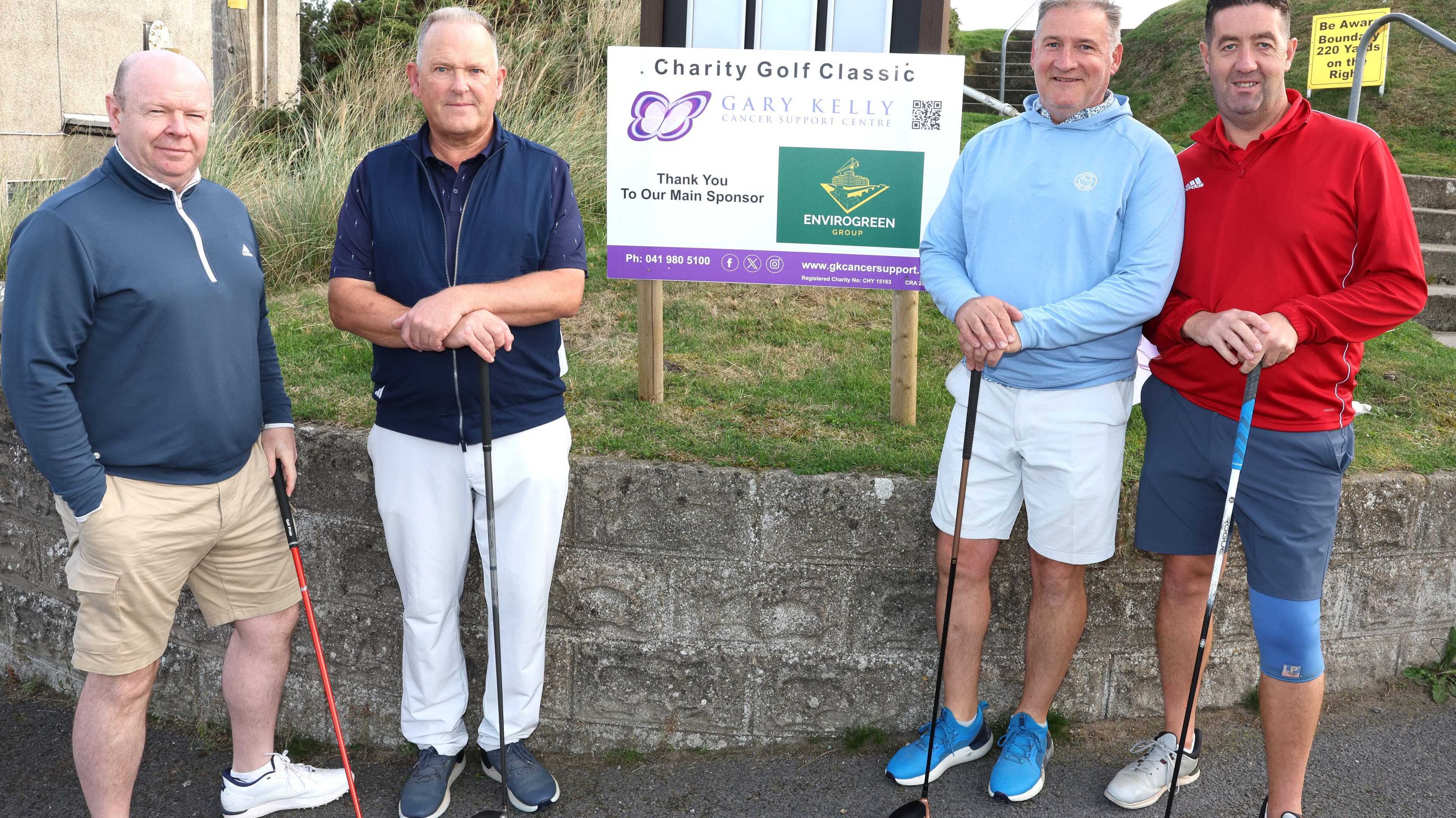 See photos as golfers swing into action for Louth’s Gary Kelly Cancer Support Centre