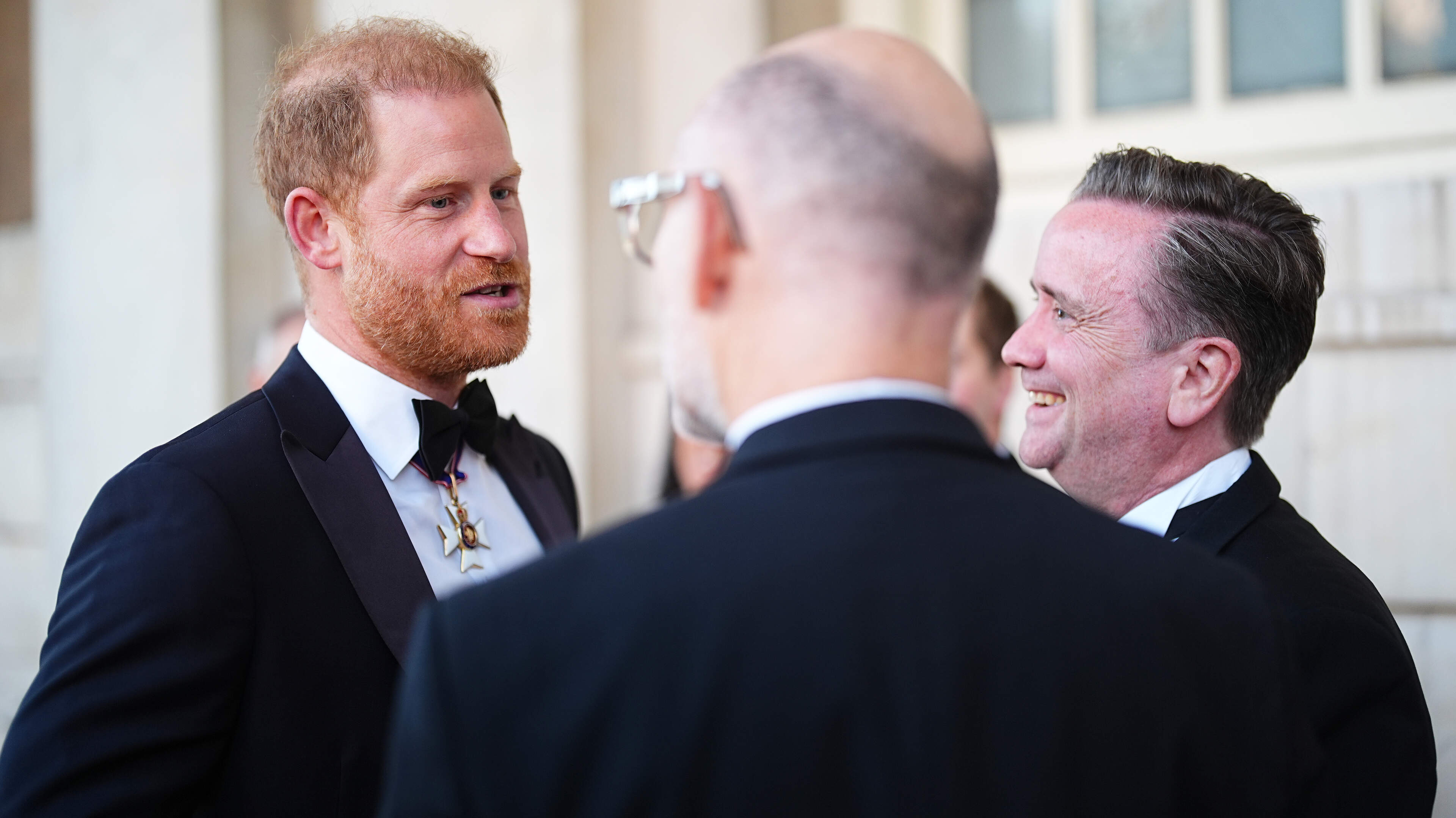 Prince Harry gives speech at first public appearance since returning to UK