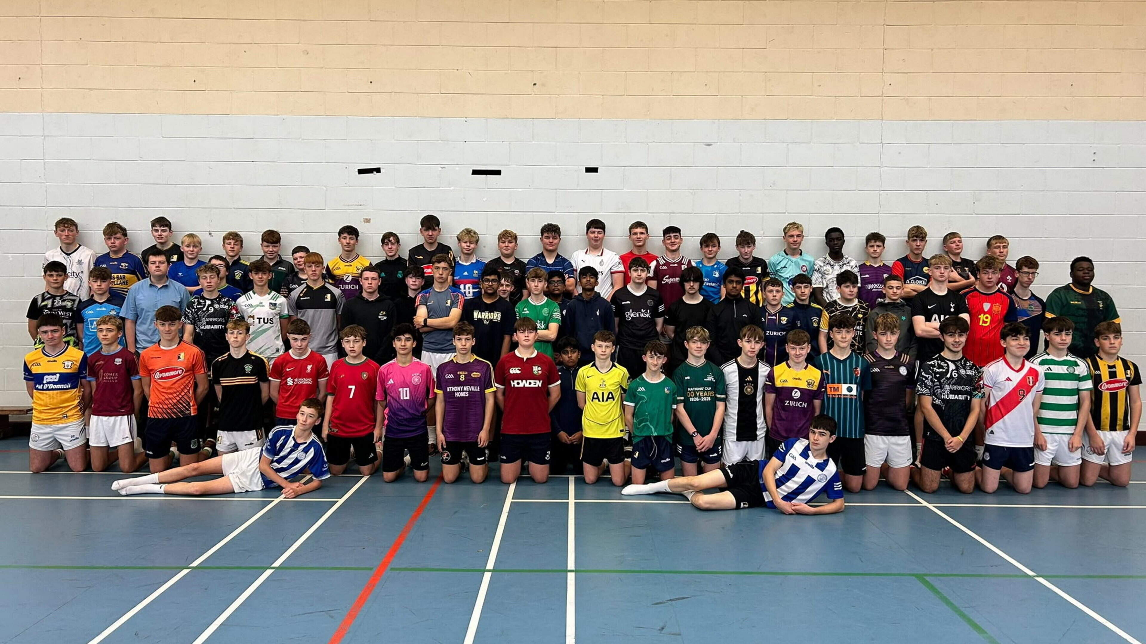 Good Counsel College raise almost €1,000 at GOAL Jersey Day