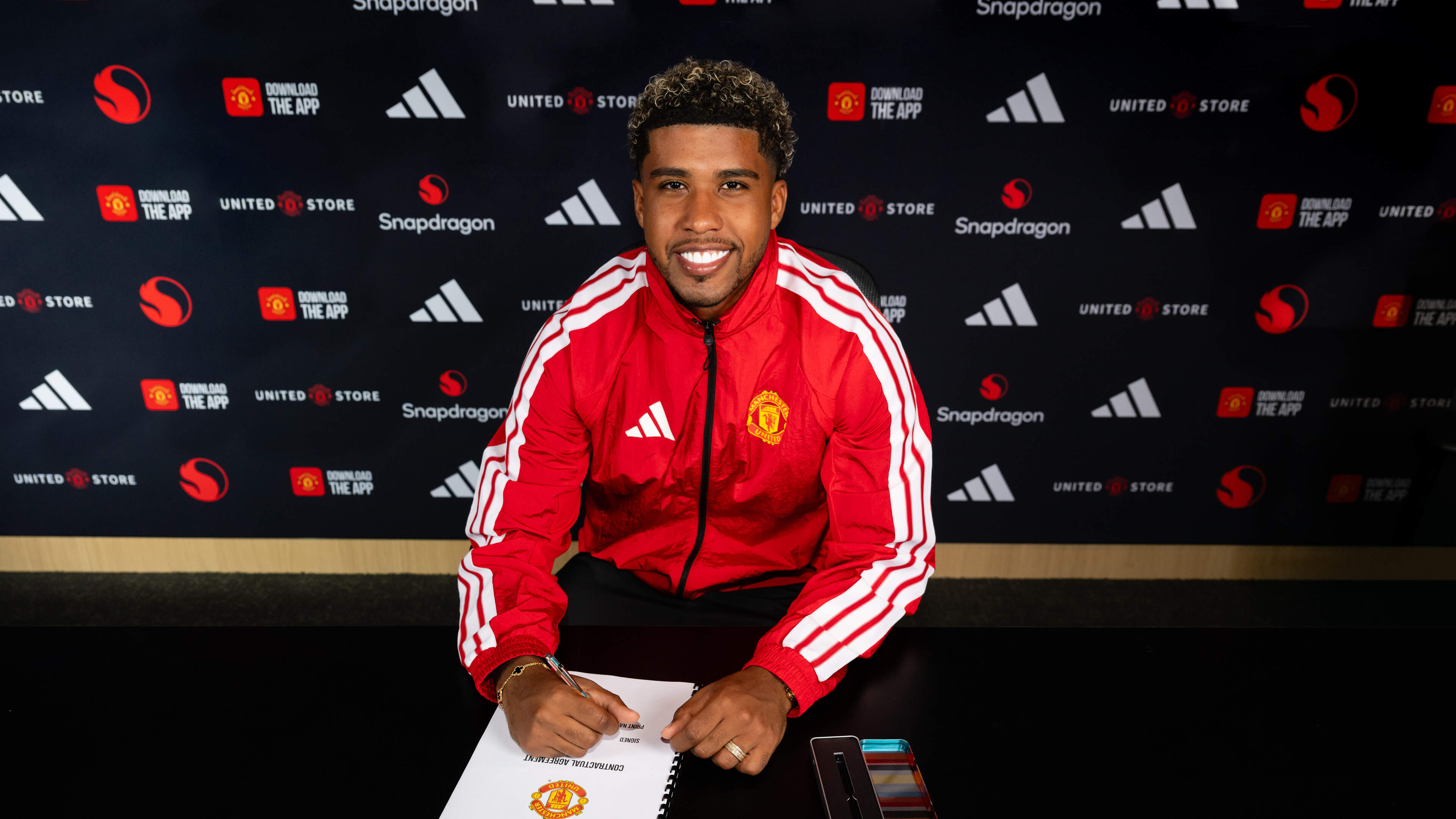 Andrey Santos hails ‘dream’ move to Manchester United after £48m move from Chelsea