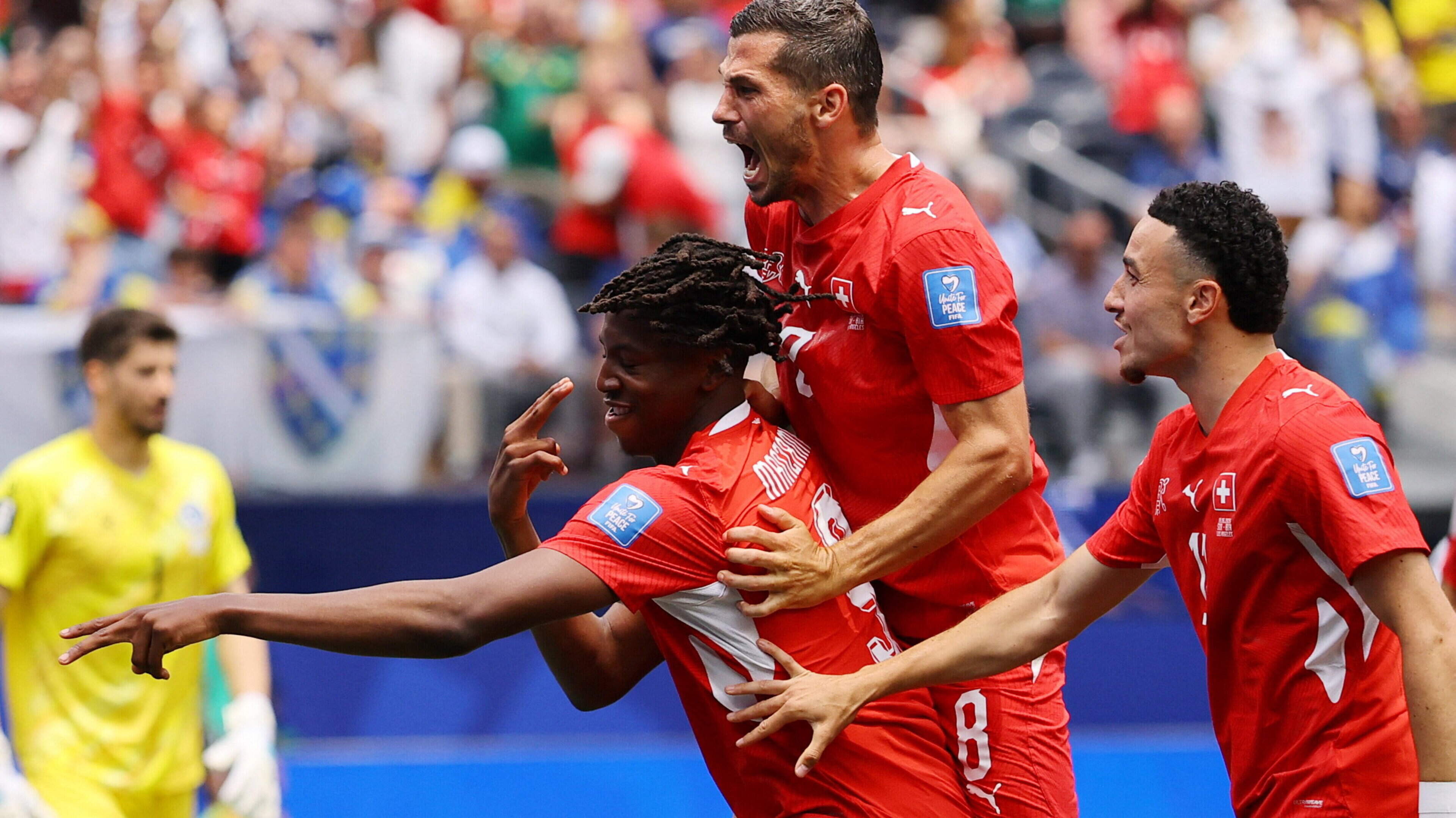 World Cup 2026 Day 8: Switzerland double lead against Bosnia as Canada prepare to face Qatar