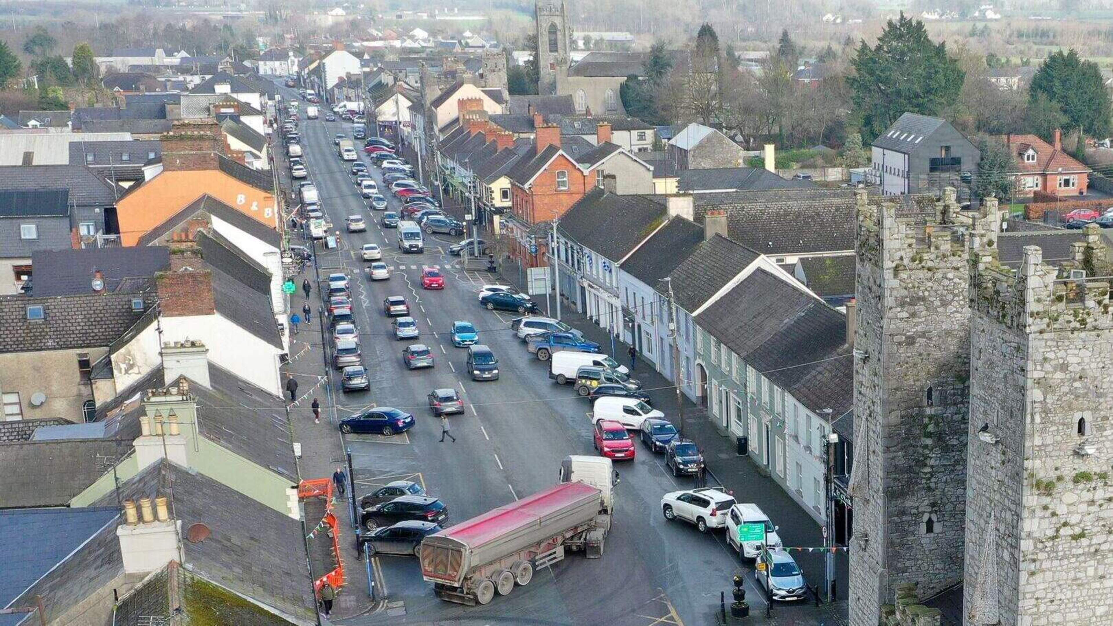 ‘It doesn’t look nice for the main street - it is absolutely horrible:’ Cllr calls for barriers in Ardee to be moved