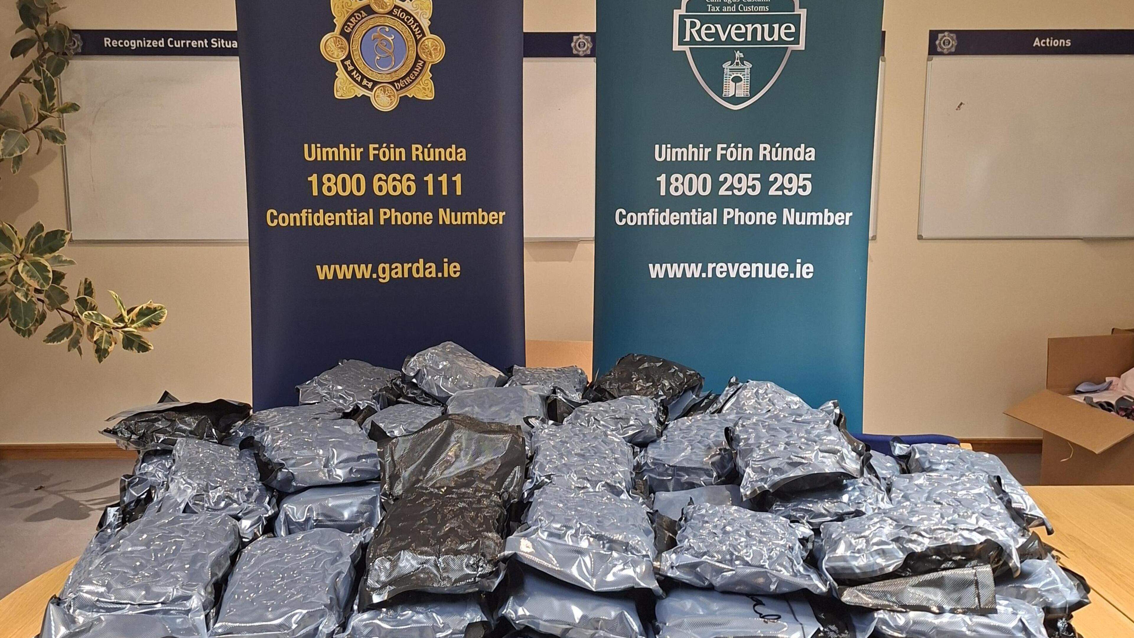 Man arrested after €1.5m of herbal cannabis seized in north Dublin