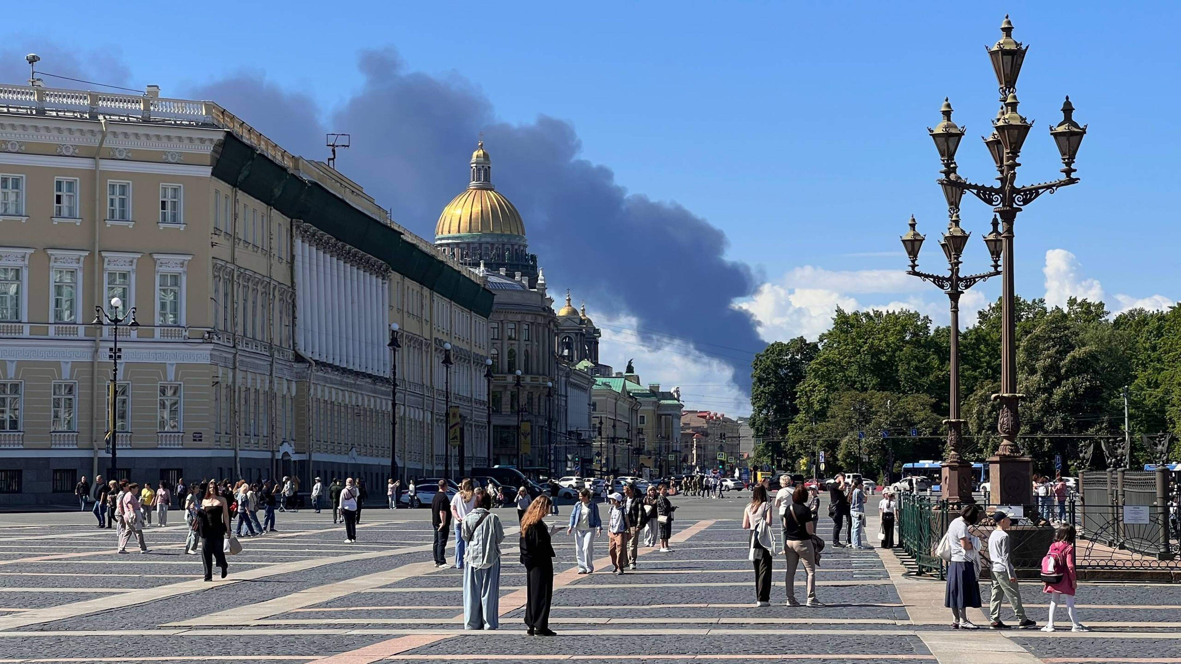 St Petersburg oil terminal hit in major Ukrainian drone attack