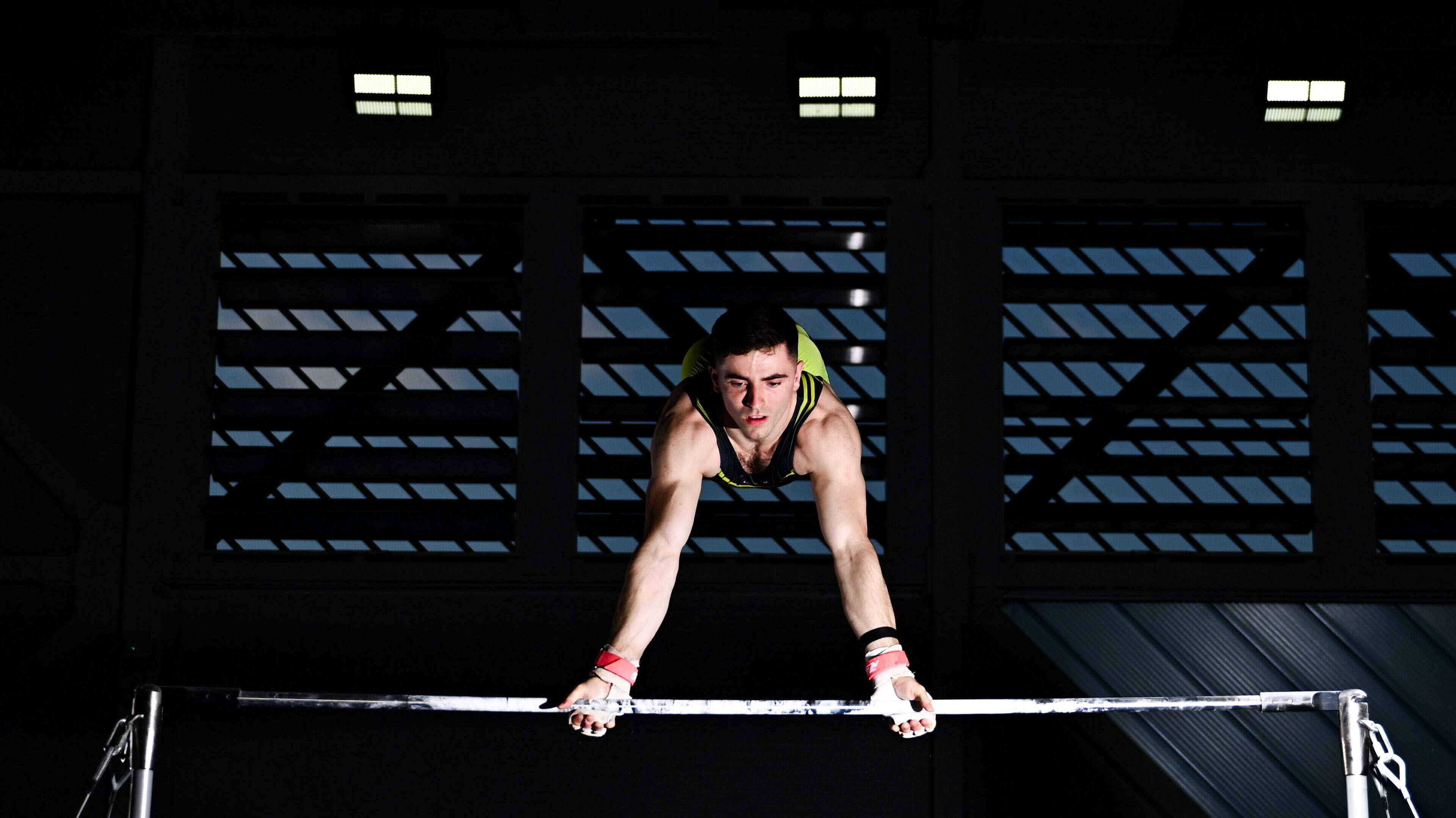 Eamon Montgomery takes inspiration from friend and training partner Rhys McClenaghan as the proof that an Irish gymnast can thrive