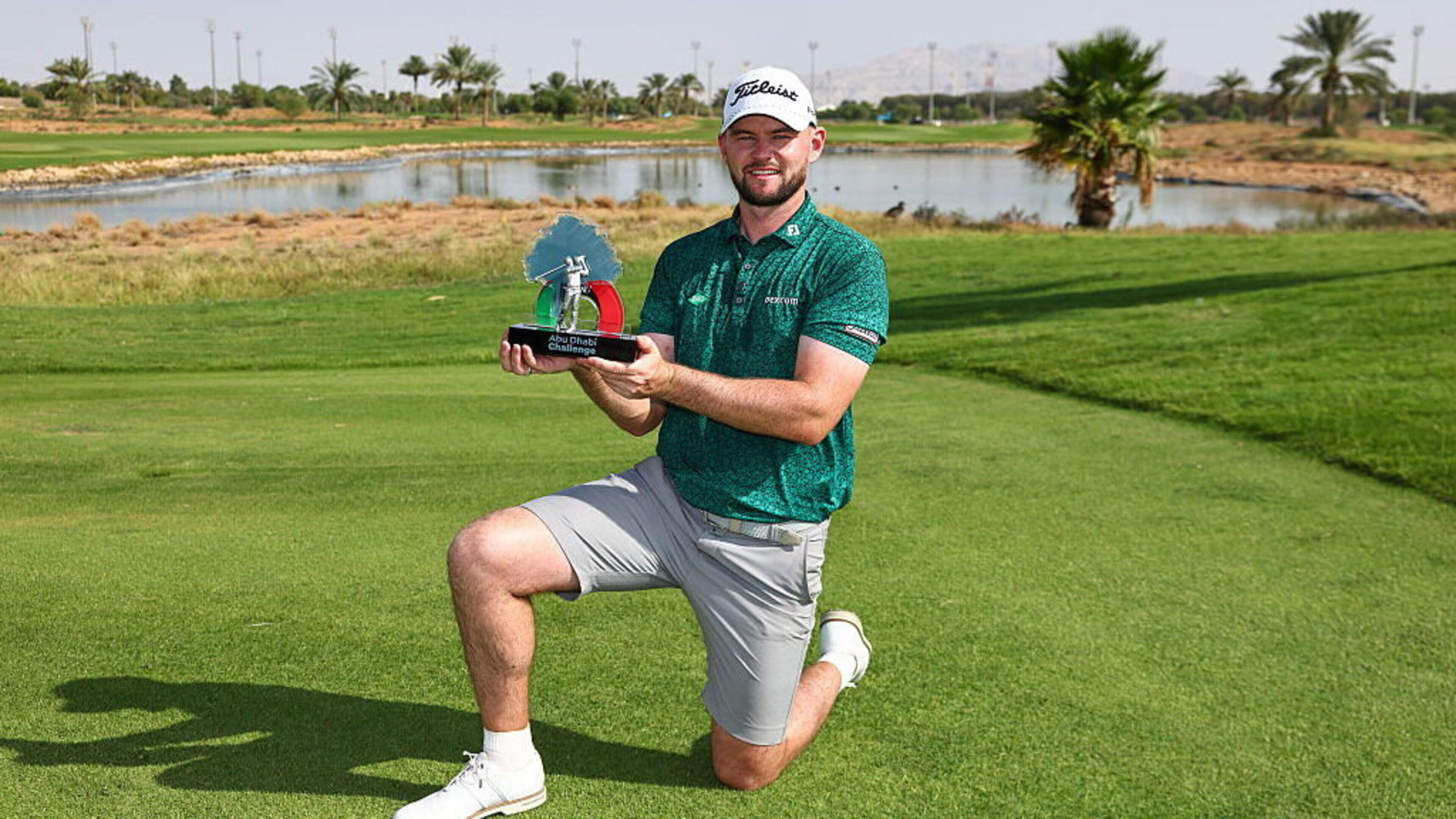 ‘I feel it was my time, I'm absolutely chuffed’ – Liam Nolan takes giant step towards DP World Tour card with Abu Dhabi win