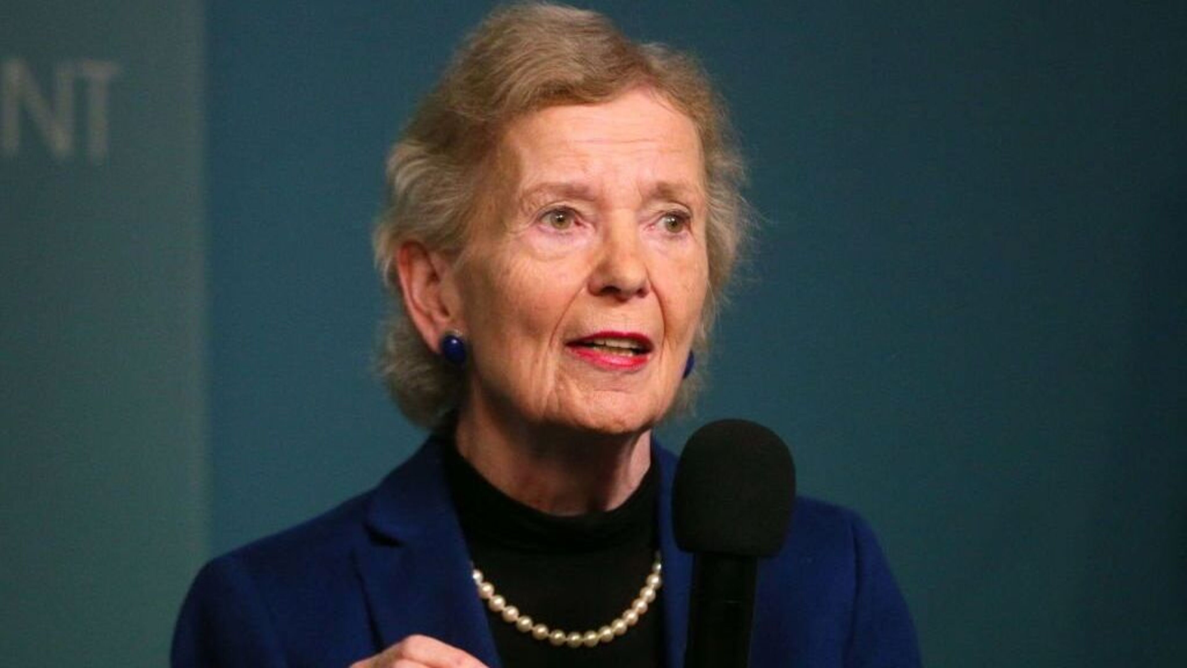 Mary Robinson says ‘climate change is a man-made problem that requires a feminist solution’