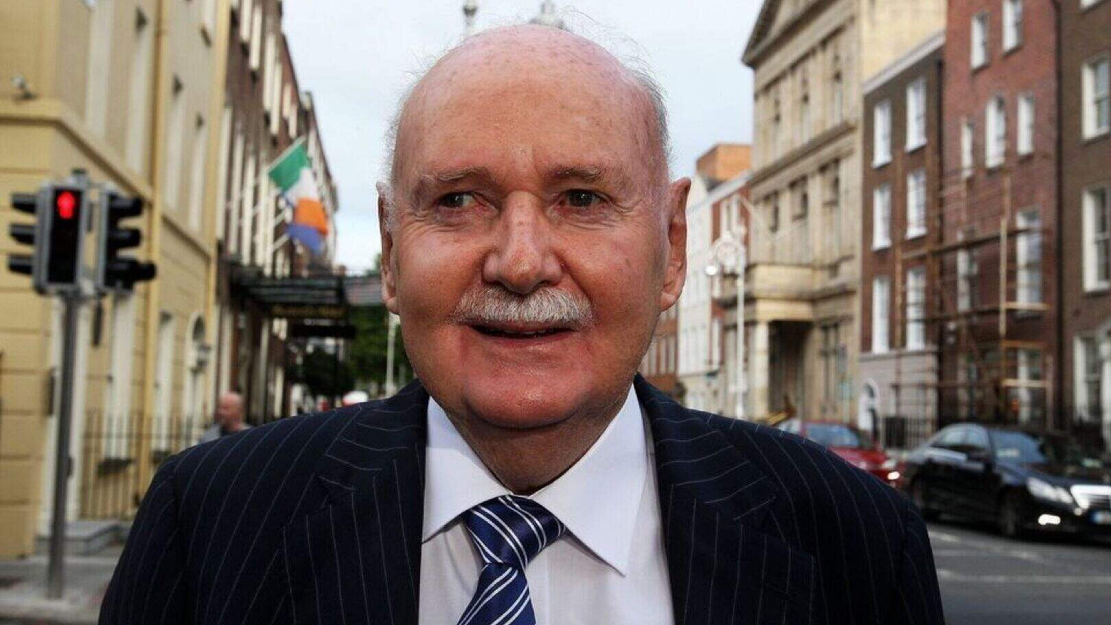 Family defend the late Irish Nationwide chief Michael Fingleton as he is laid to rest