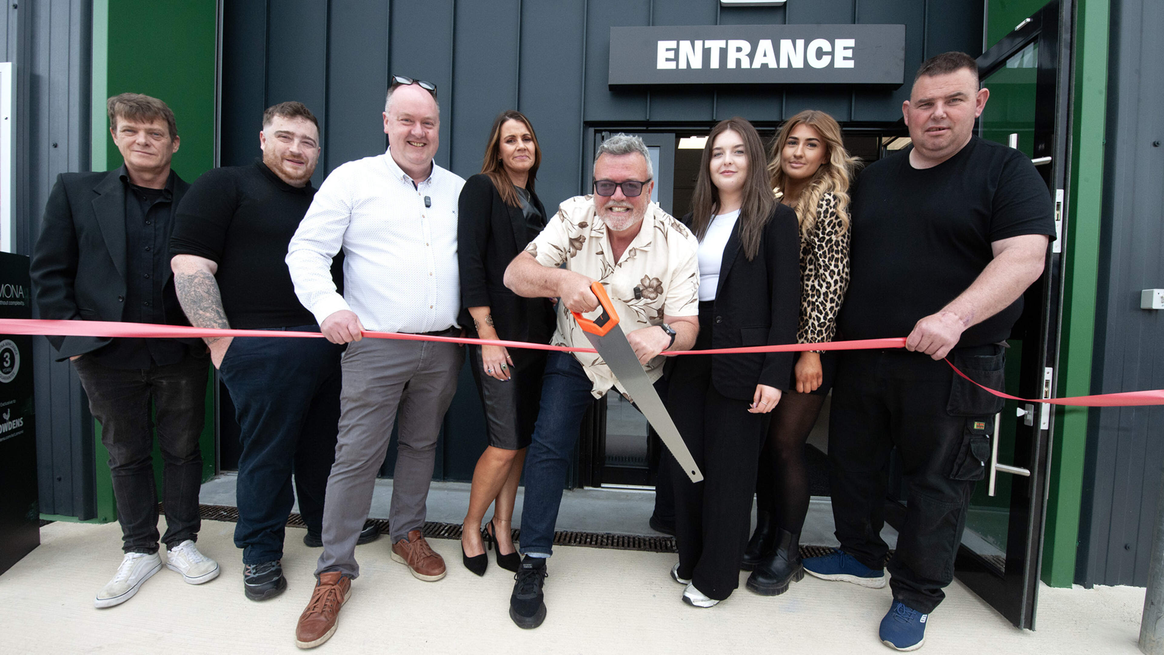 Local tradespeople turn out in force to celebrate opening of new Wexford business