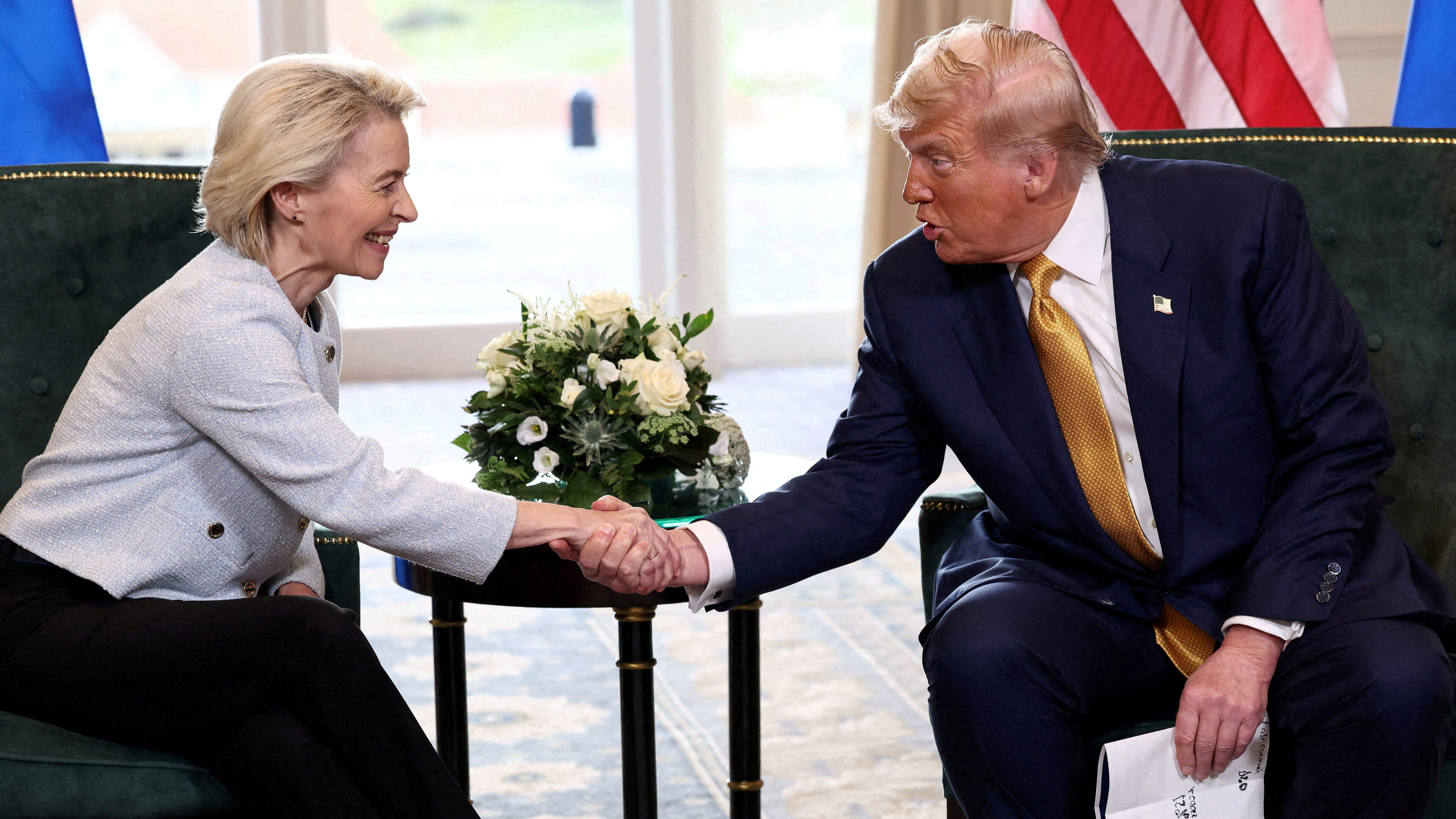 ‘Not too bothered’: EU officials are chill one year on from a threatened trade war with the US