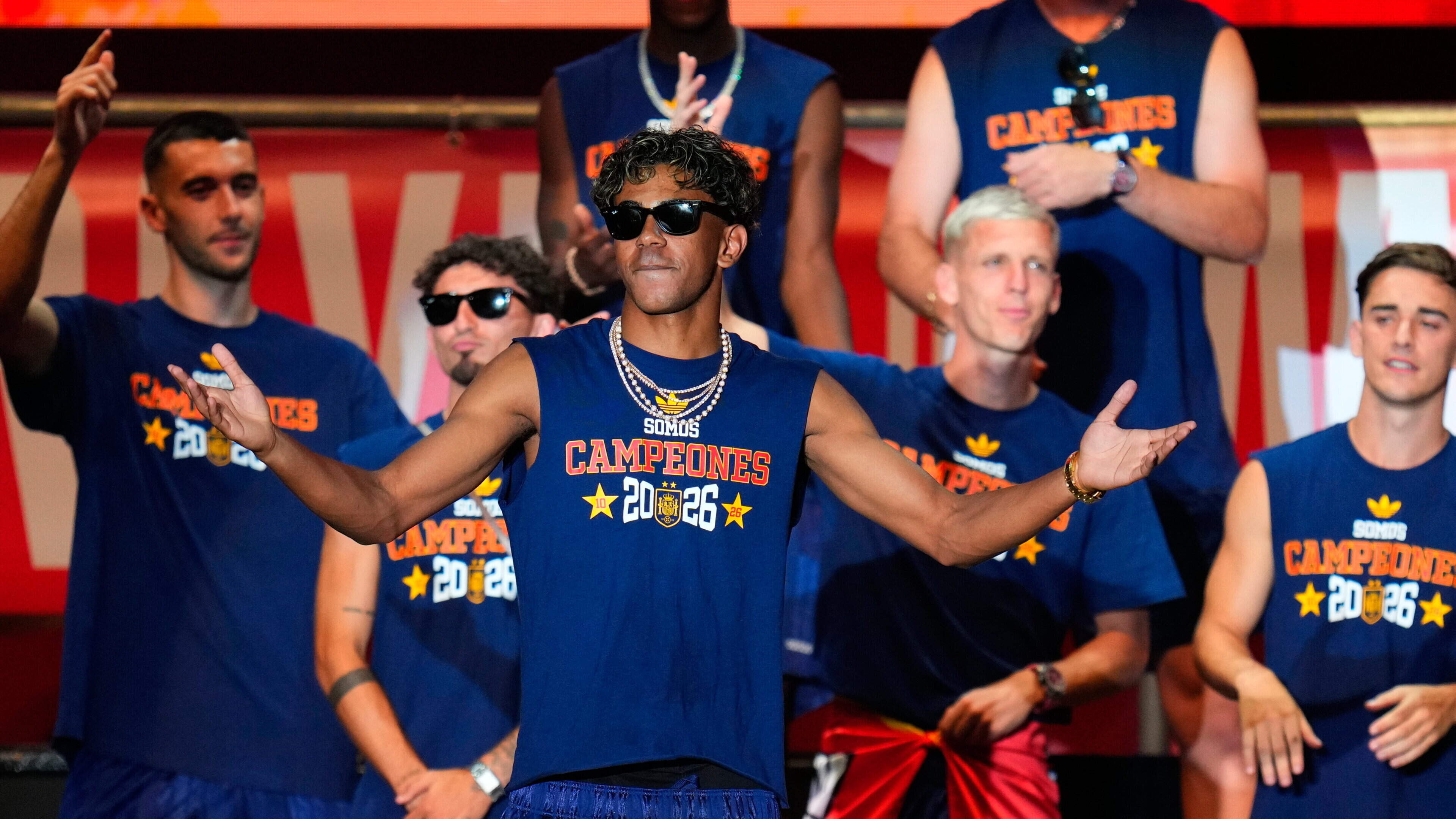 Lamine Yamal gently mocks Argentina over brawl at Spain World Cup party in Madrid