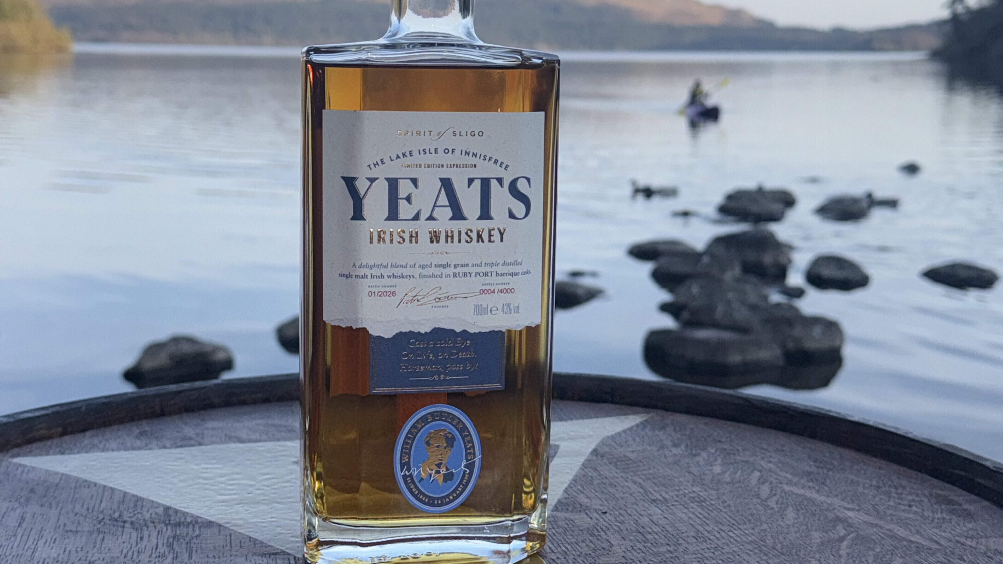 Sligo’s Yeats Irish Whiskey wins gold medal at San Francisco World Spirits Competition