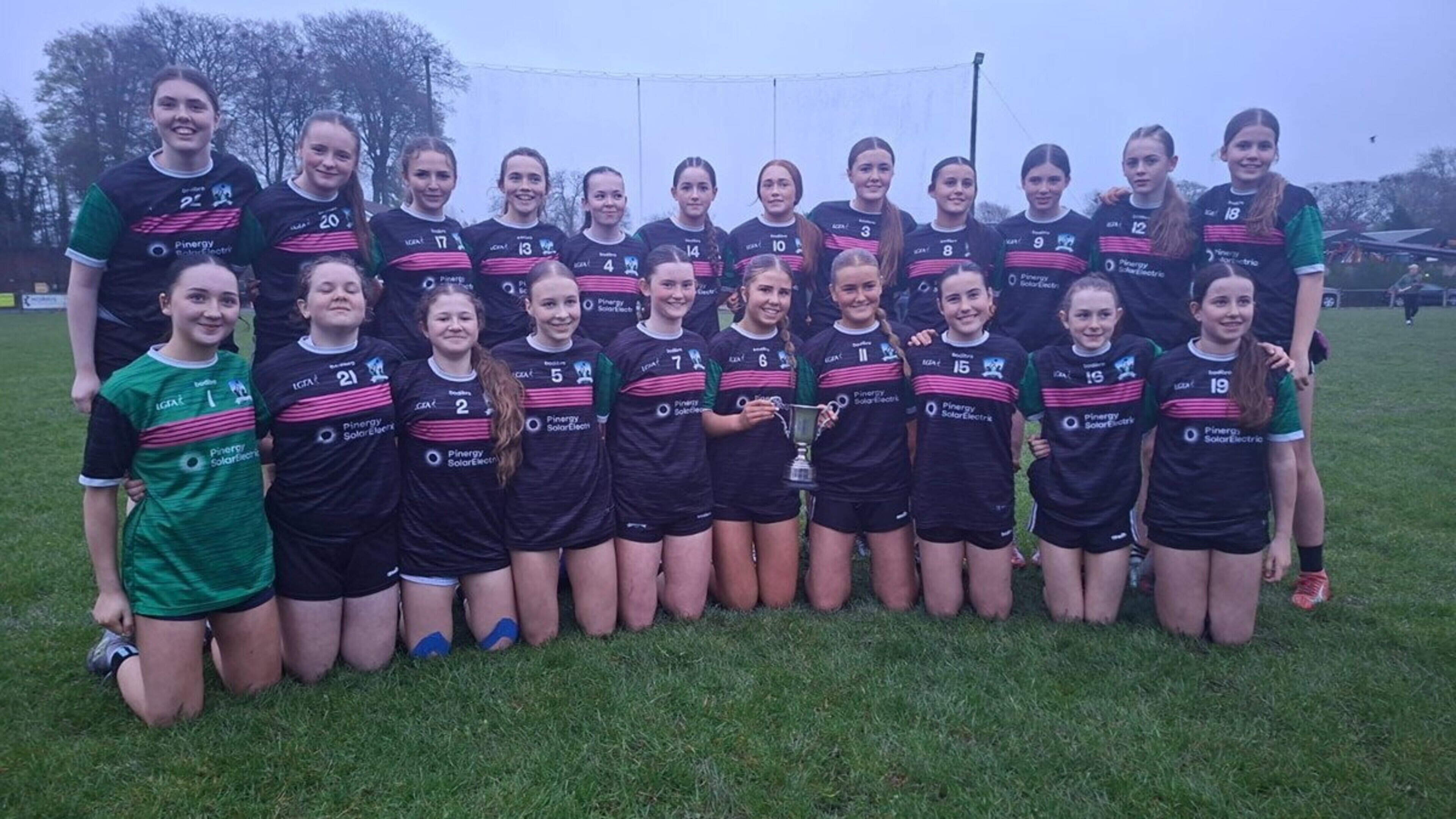Baile Dubh Tíre girls on a mission as they travel to Derry for All-Ireland Féile Peil