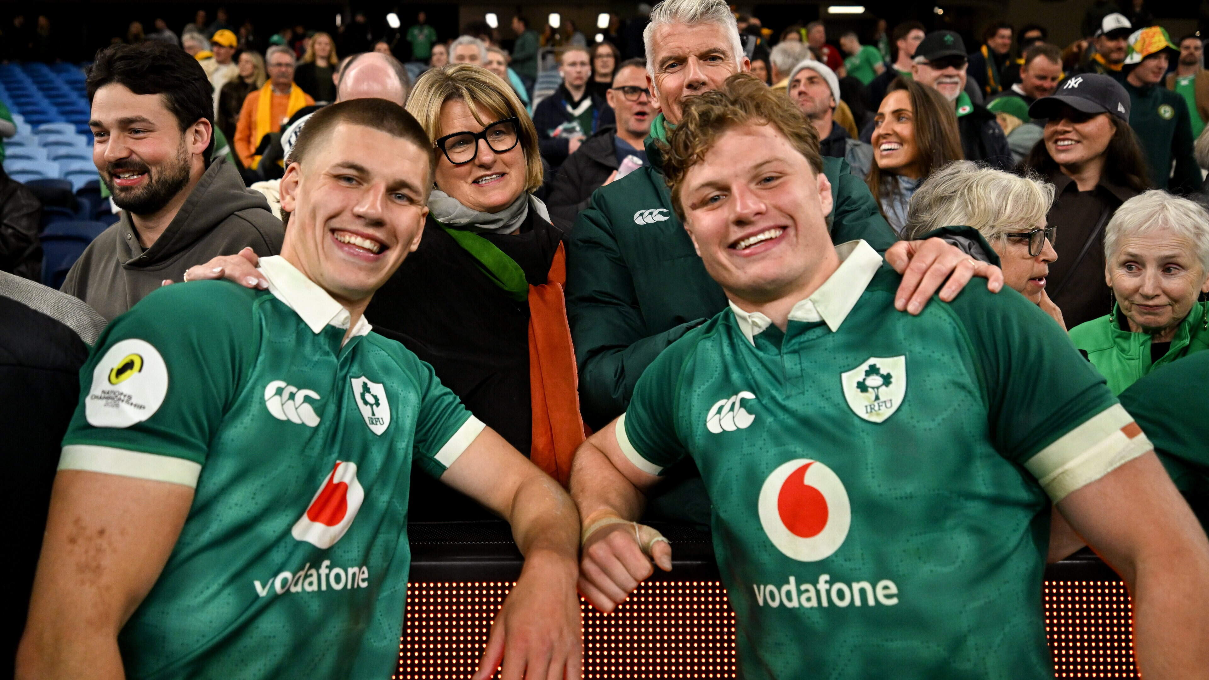 ‘Some set of stones on him’ – Cian Prendergast hails younger brother Sam 