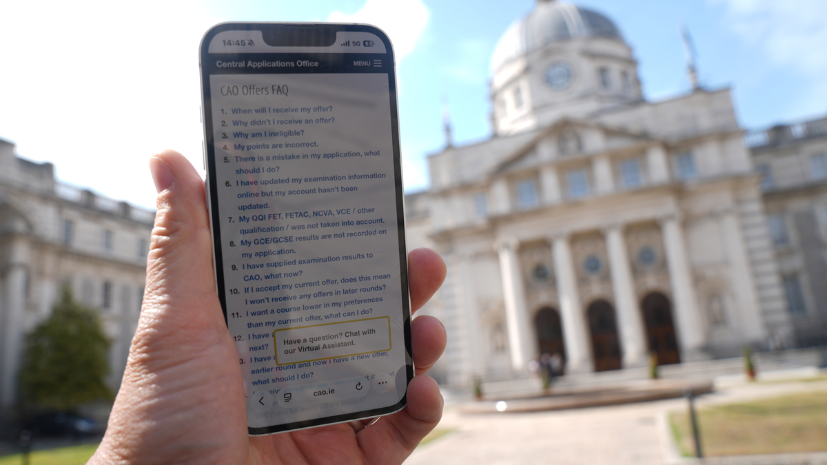 Competition for college places remains tense after first round of CAO offers