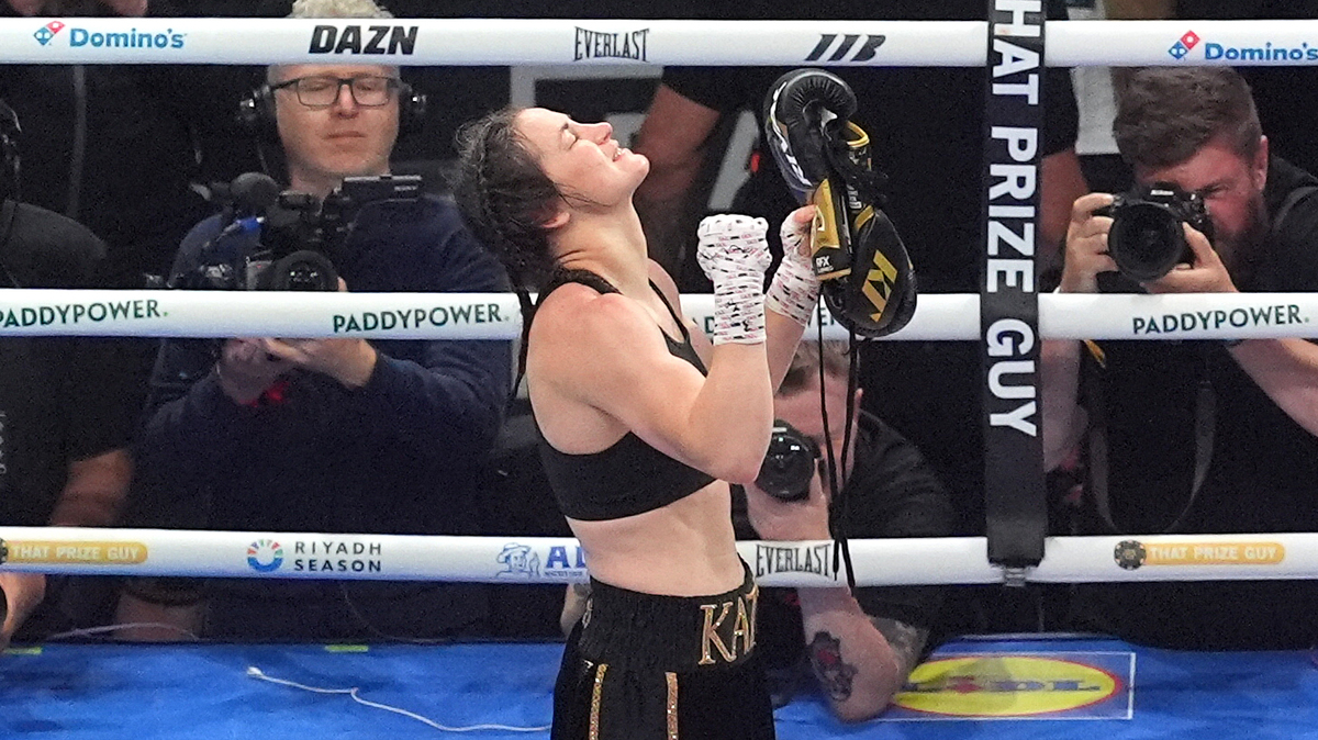‘All Hail King Jesus’ - what’s behind religious song that announced Katie Taylor’s arrival to final fight?