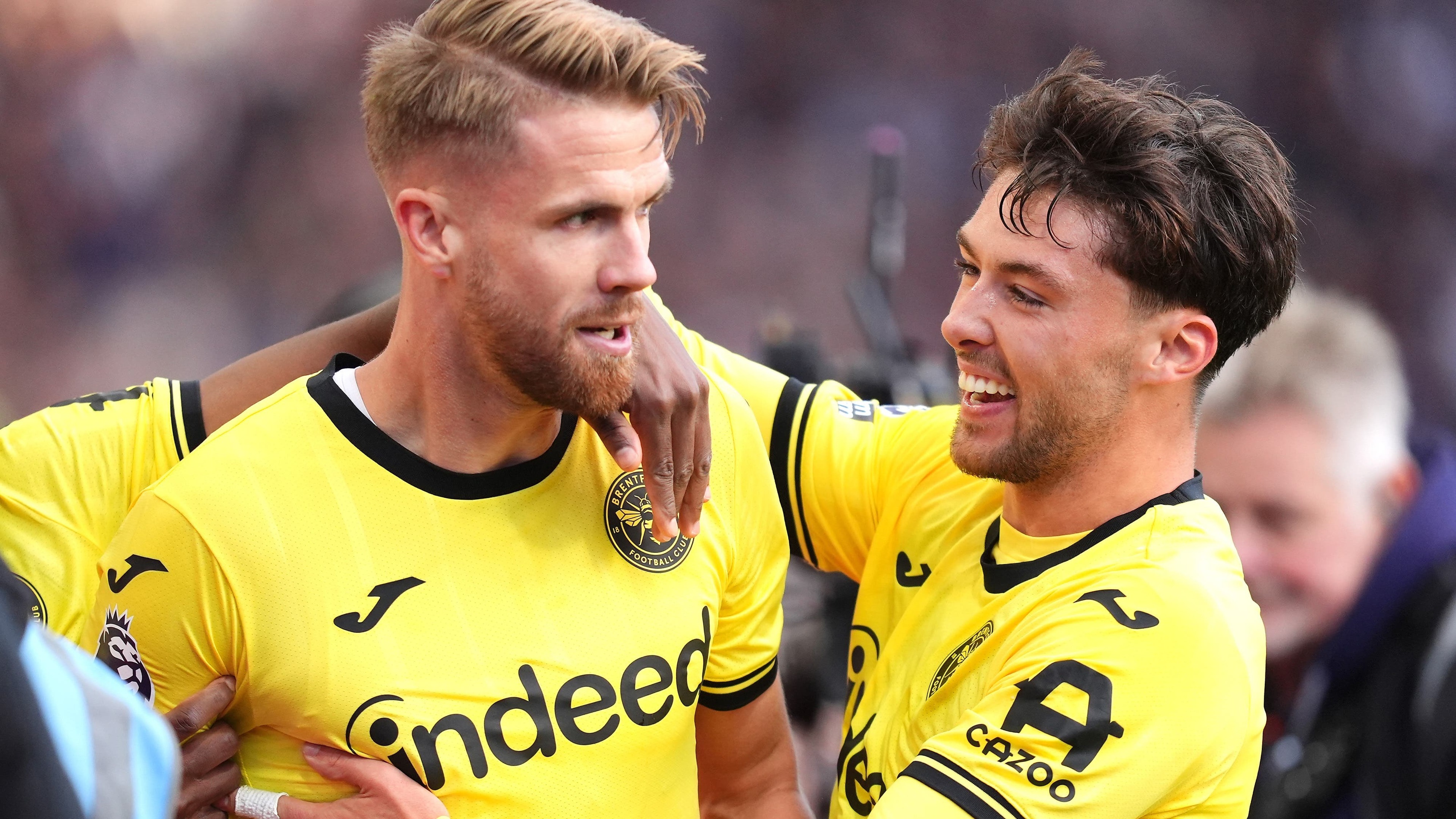 Brentford continue unbeaten start with draw at Aston Villa