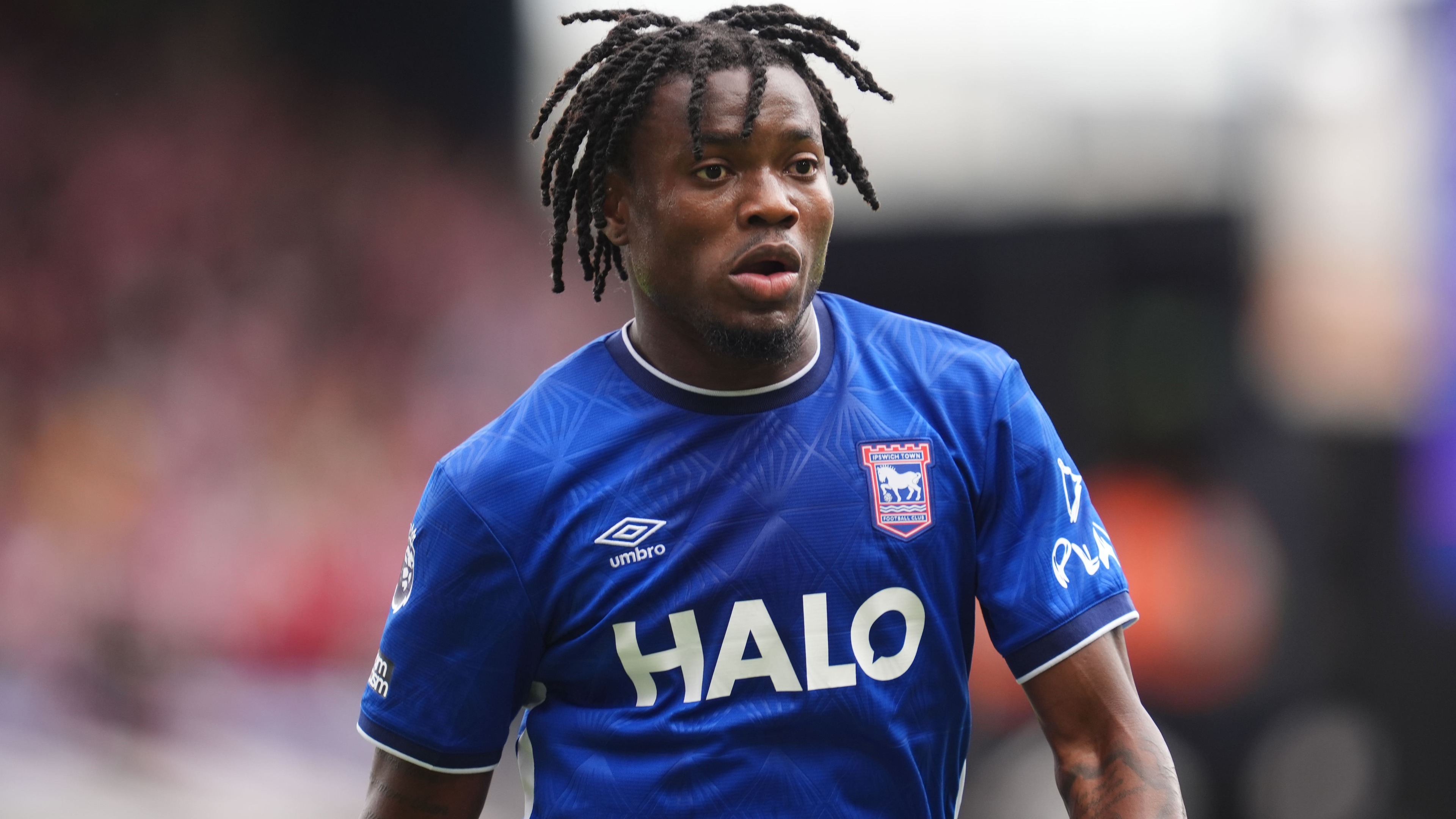 Abdul Fatawu’s red card adds to Ipswich’s frustration in defeat at Everton