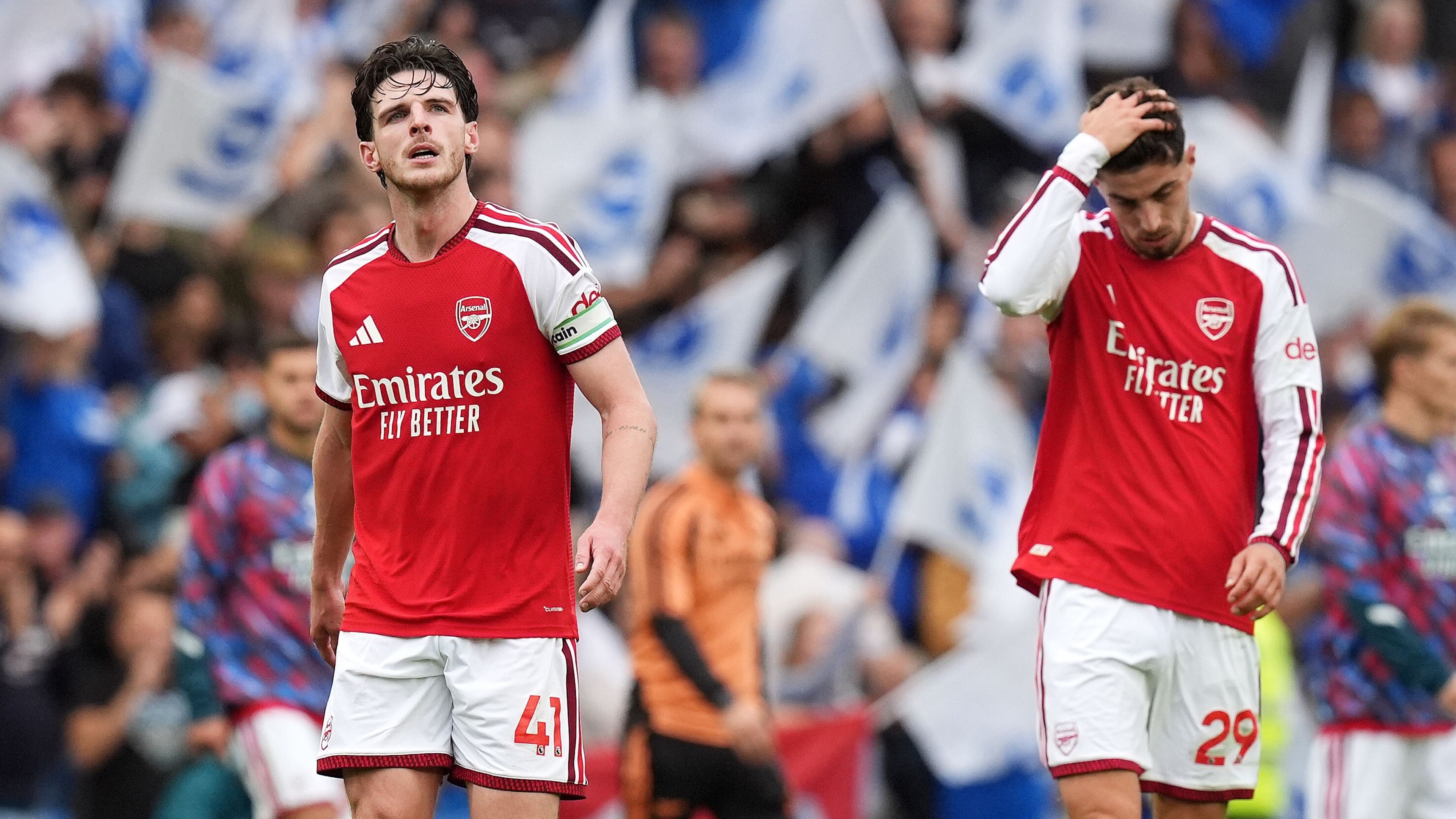 Arsenal left stunned as brilliant Brighton power to emphatic win