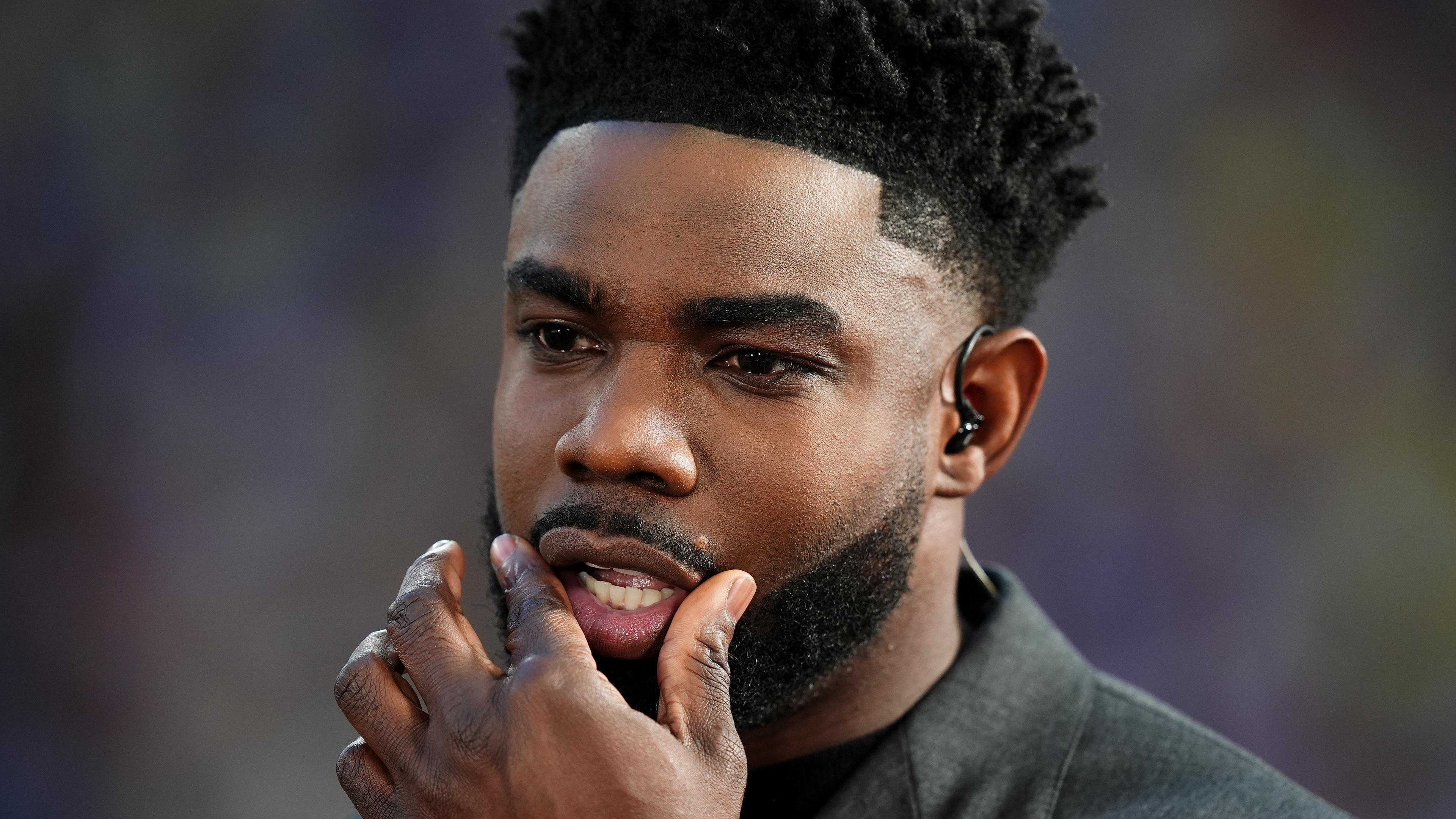 Micah Richards learned of father’s death shortly before appearing as BBC pundit for England’s World Cup semi-final