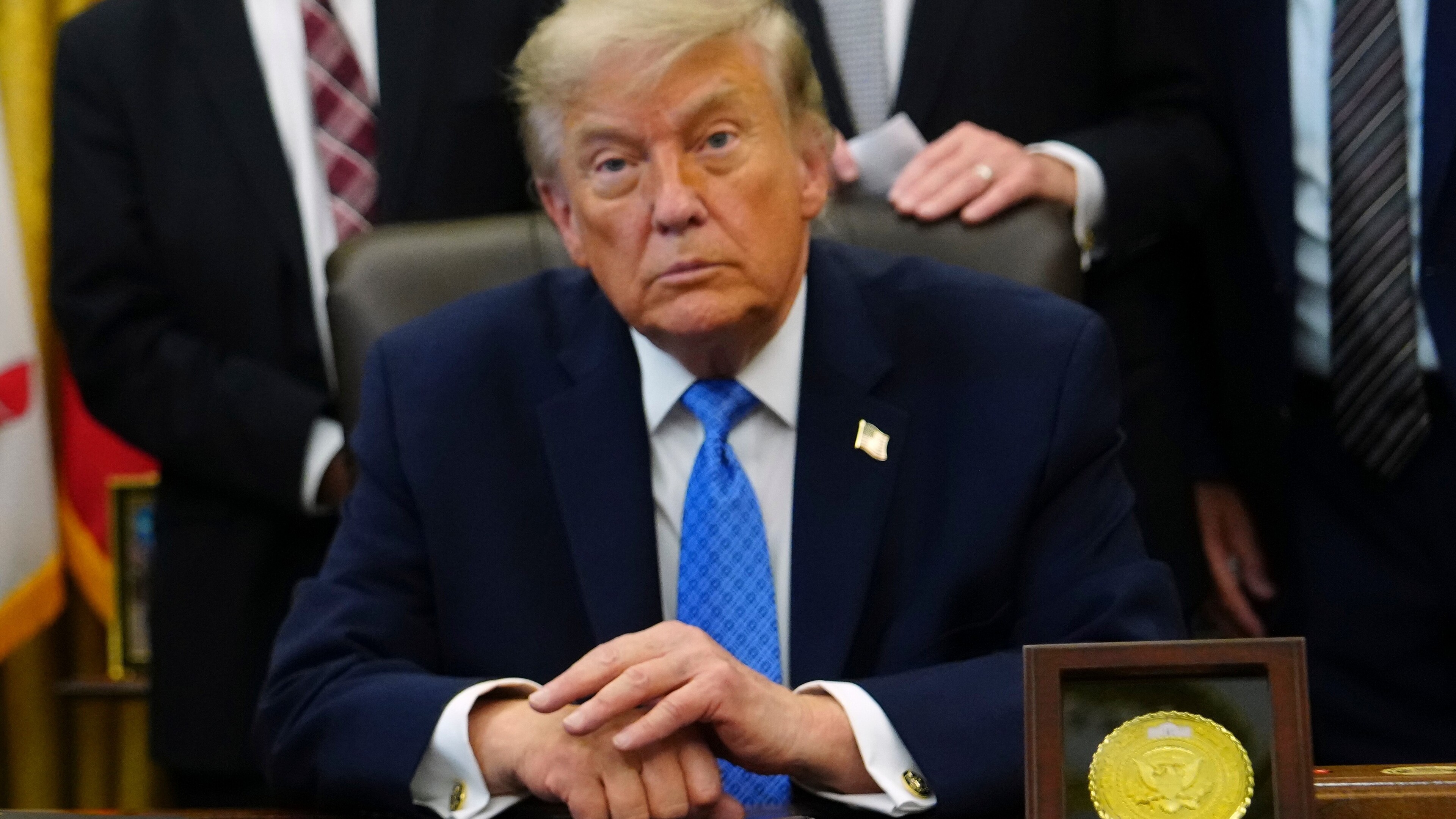 Trump says Iran meeting to be held Tuesday in Doha