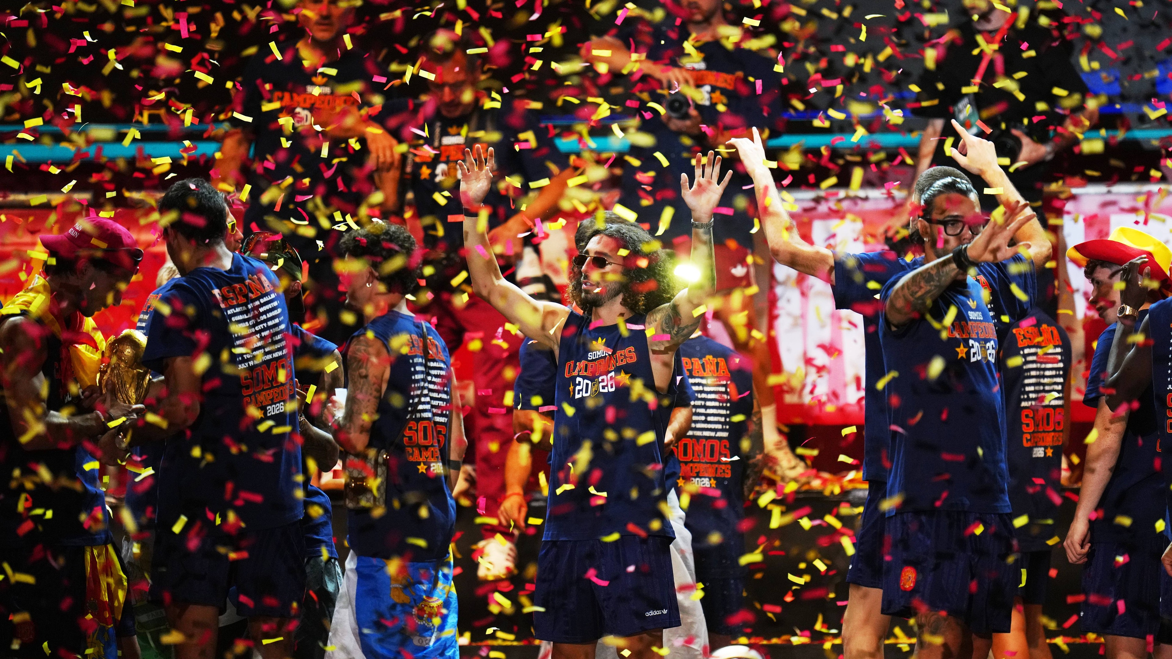 Somos Campeones — Spain’s World Cup heroes greeted by 1.8m fans as Madrid turns red and gold